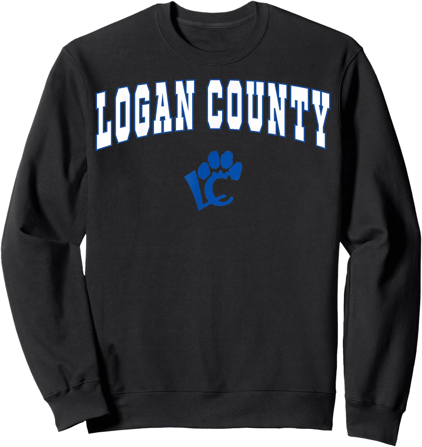 Logan County High School Cougars C2 Sweatshirt - Sweatshirt | Black