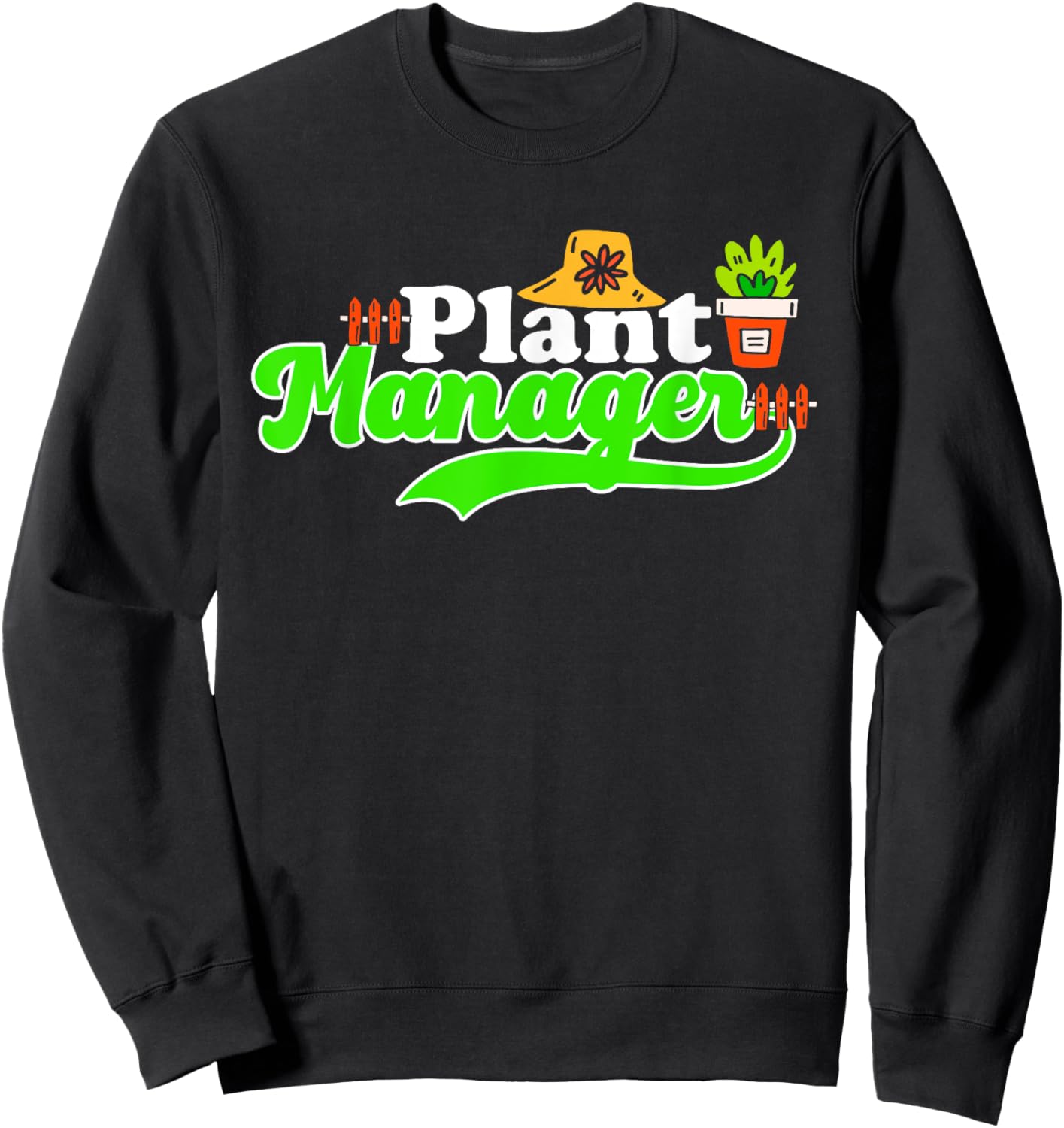 Plant Manager Sweatshirt - Sweatshirt | Black