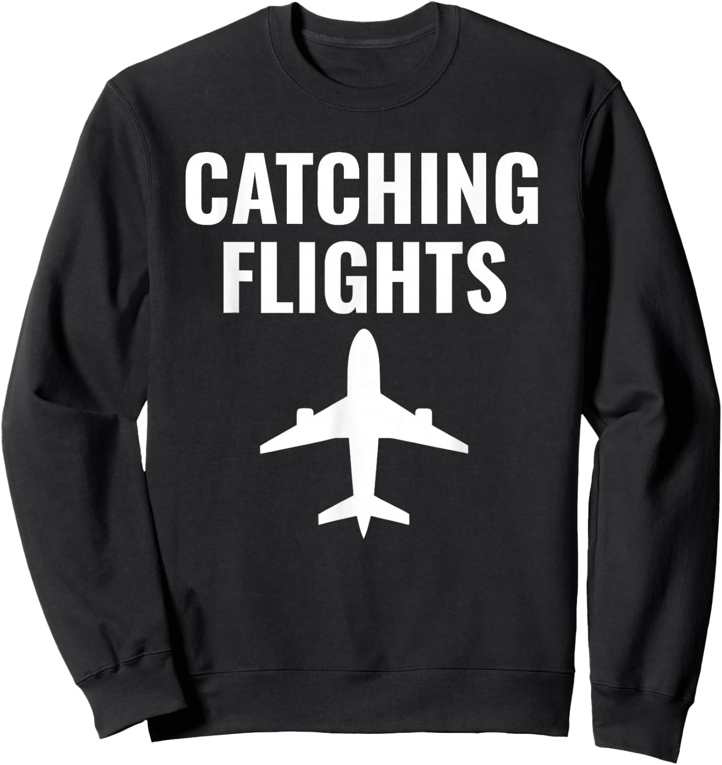 Catching Flights And Feelings Matching Couples Baecation Sweatshirt - Sweatshirt | Black