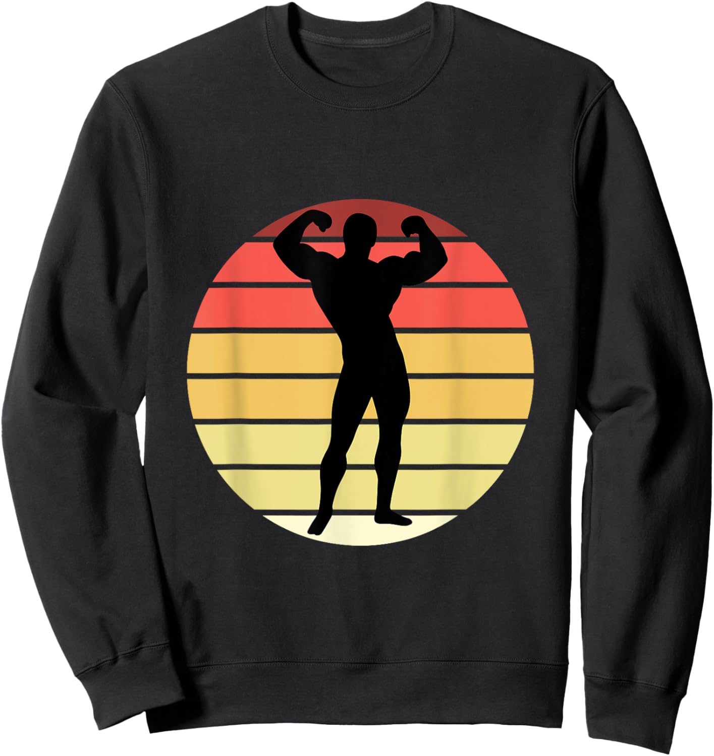 Bodybuilding competition Powerlifting physique Sweatshirt - Sweatshirt | Black