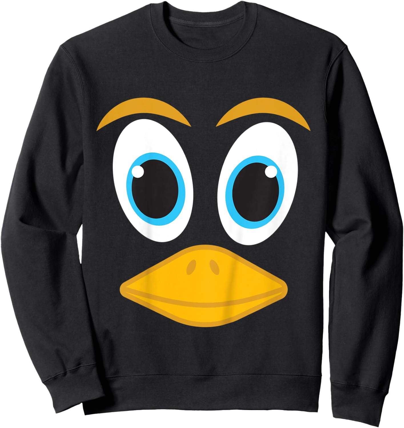 Kids Easy Halloween Black bird Raven Crow Costume for kids Sweatshirt - Sweatshirt | Black