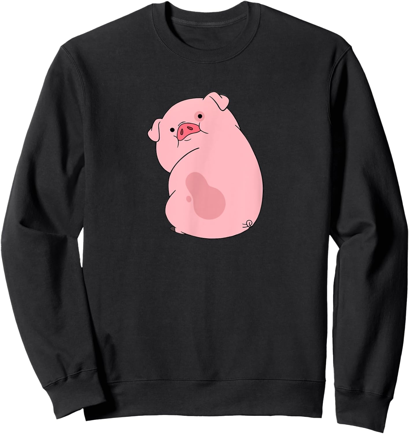 Disney Channel Gravity Falls Waddles the Pig Sweatshirt - Sweatshirt | Black