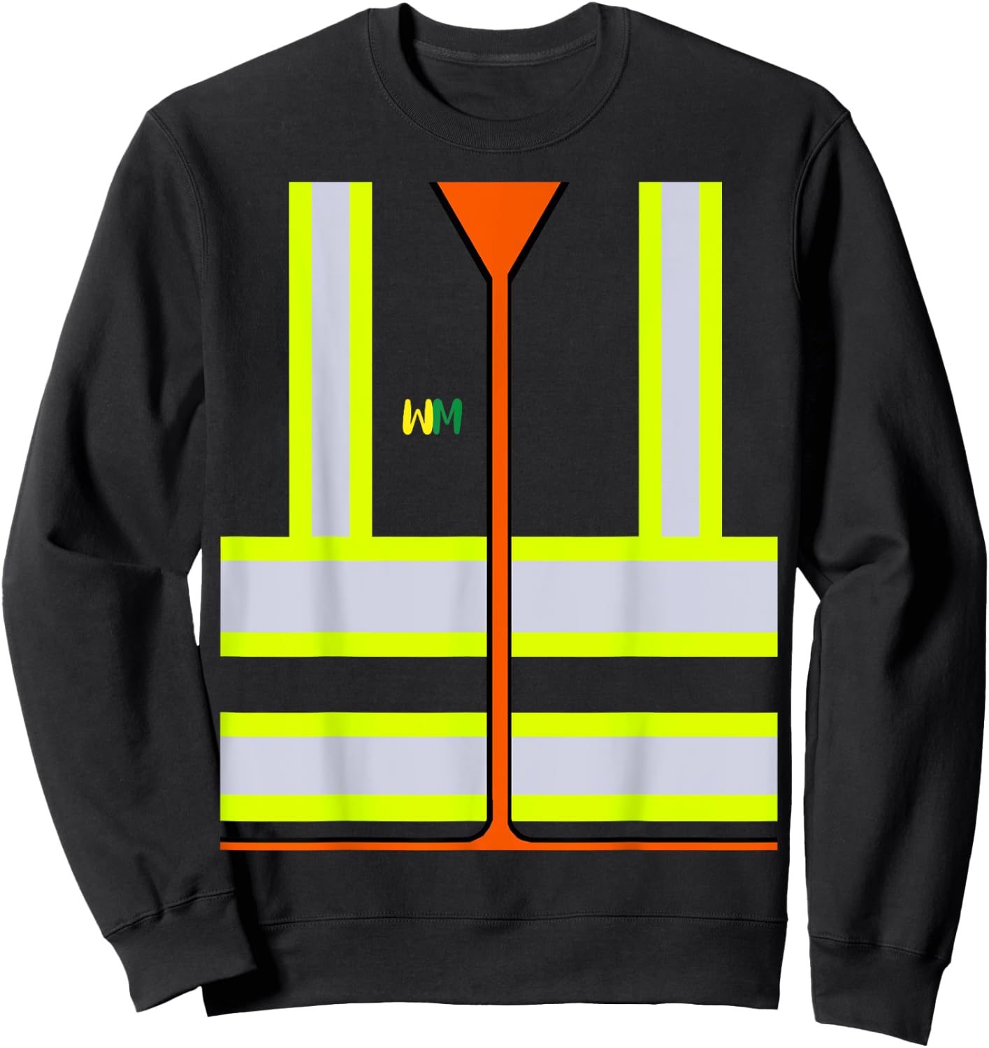 Garbage Man Costume City Trash Truck Driver Kids Toddler 4T Sweatshirt - Sweatshirt | Black