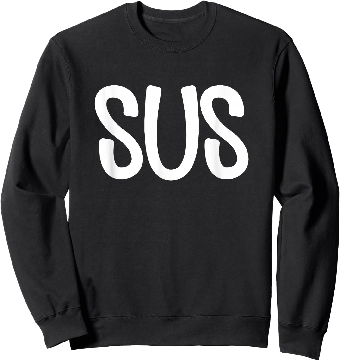 Gaming Meme Impostor Kinda Sus Video Gamer Gift Sweatshirt - Sweatshirt | Black