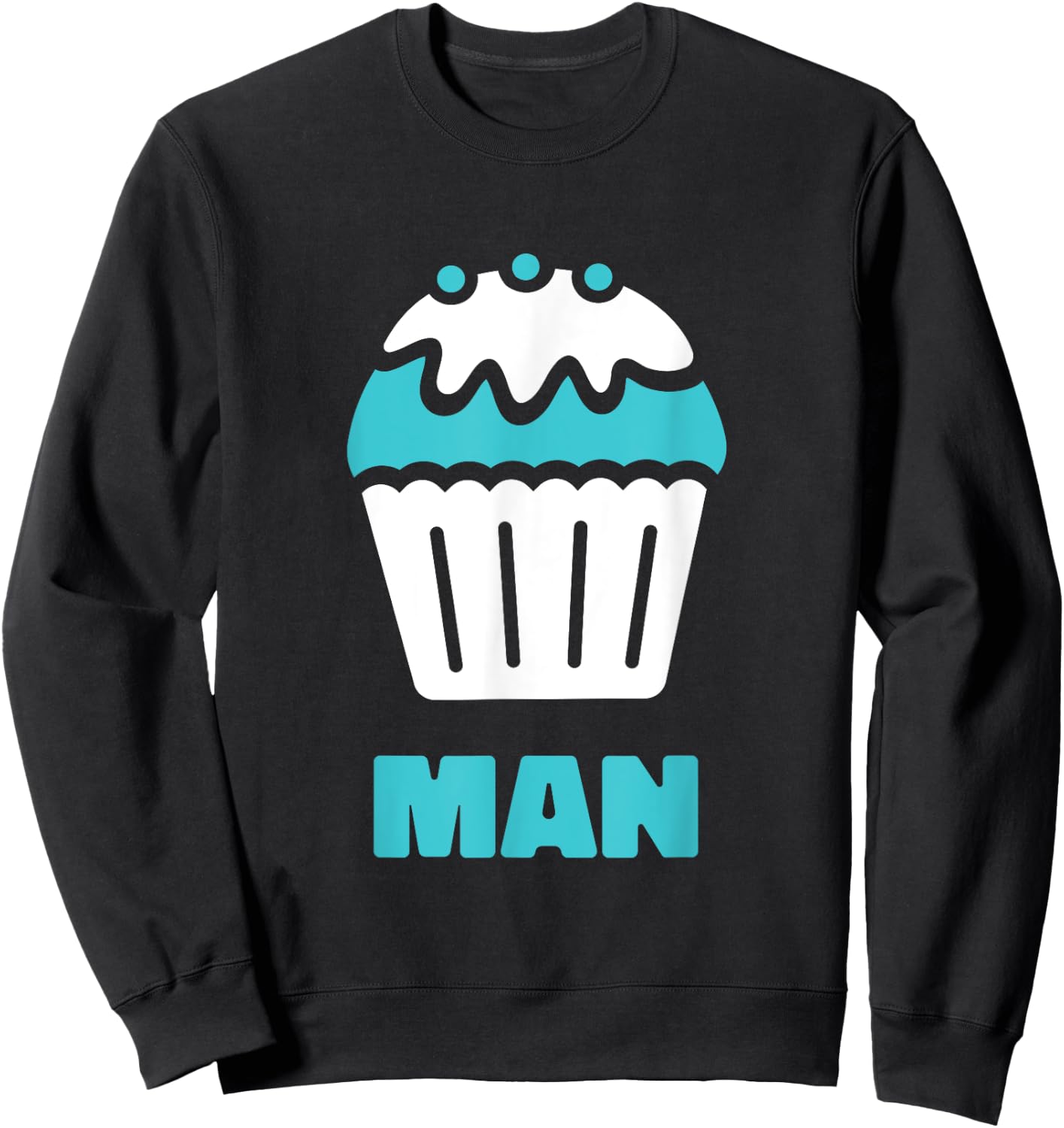 Muffin Mans Muffin Sweatshirt - Sweatshirt | Black