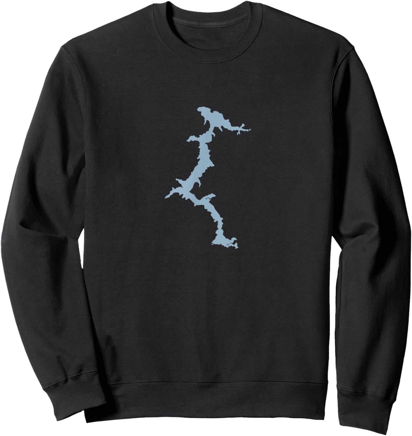Lake Coeur d'Alene - Blue Sweatshirt - Sweatshirt | Black