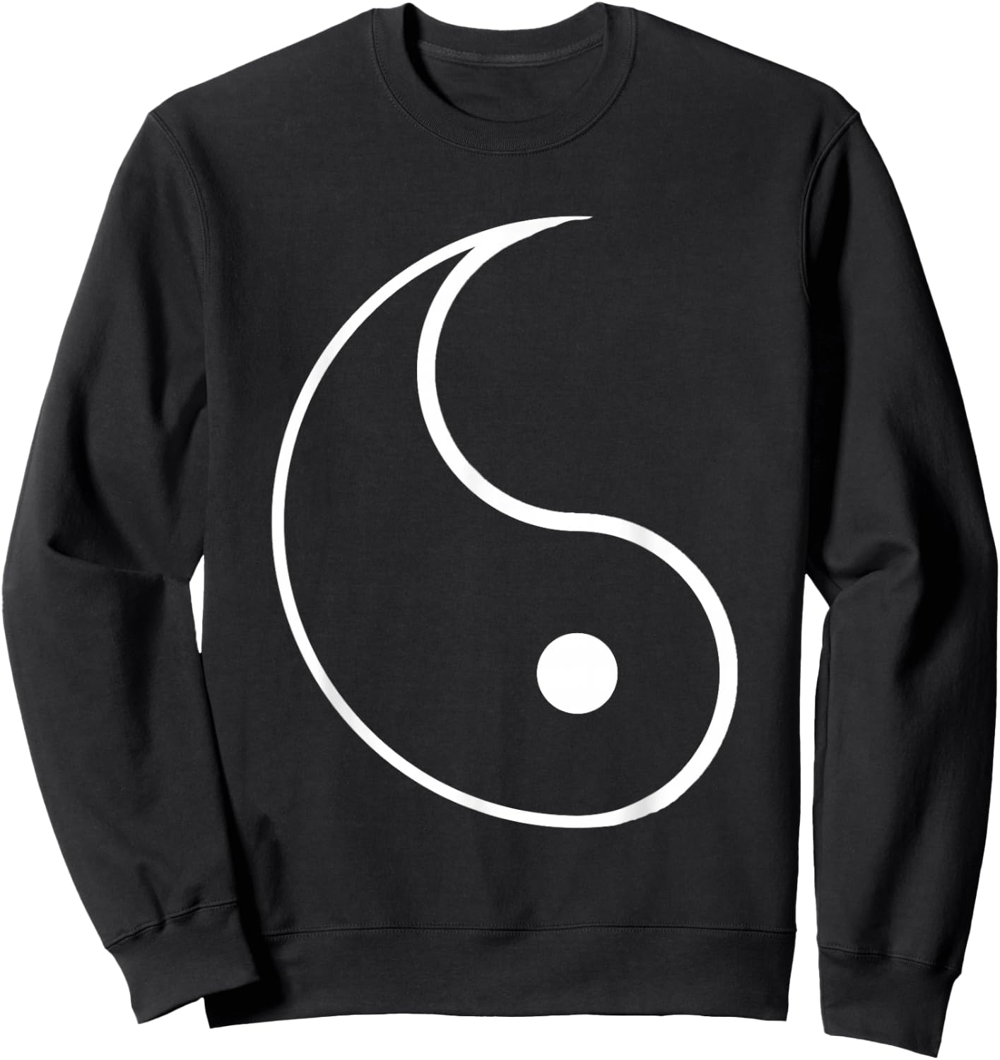 Ying Yang Costume Twin Costume BLACK Halloween Sweatshirt - Sweatshirt | Black