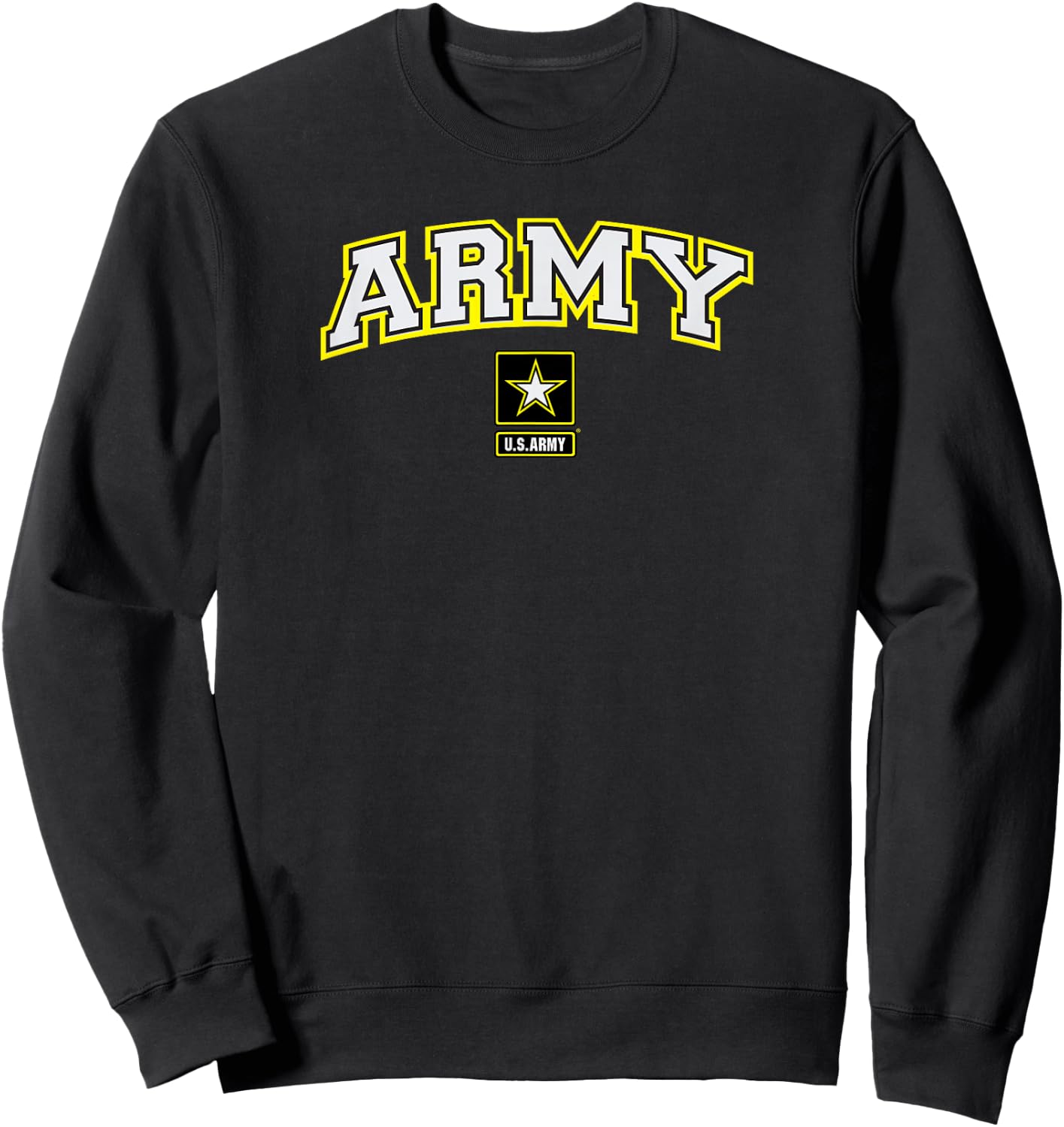 U.S. ARMY Logo Sweatshirt - Sweatshirt | Black