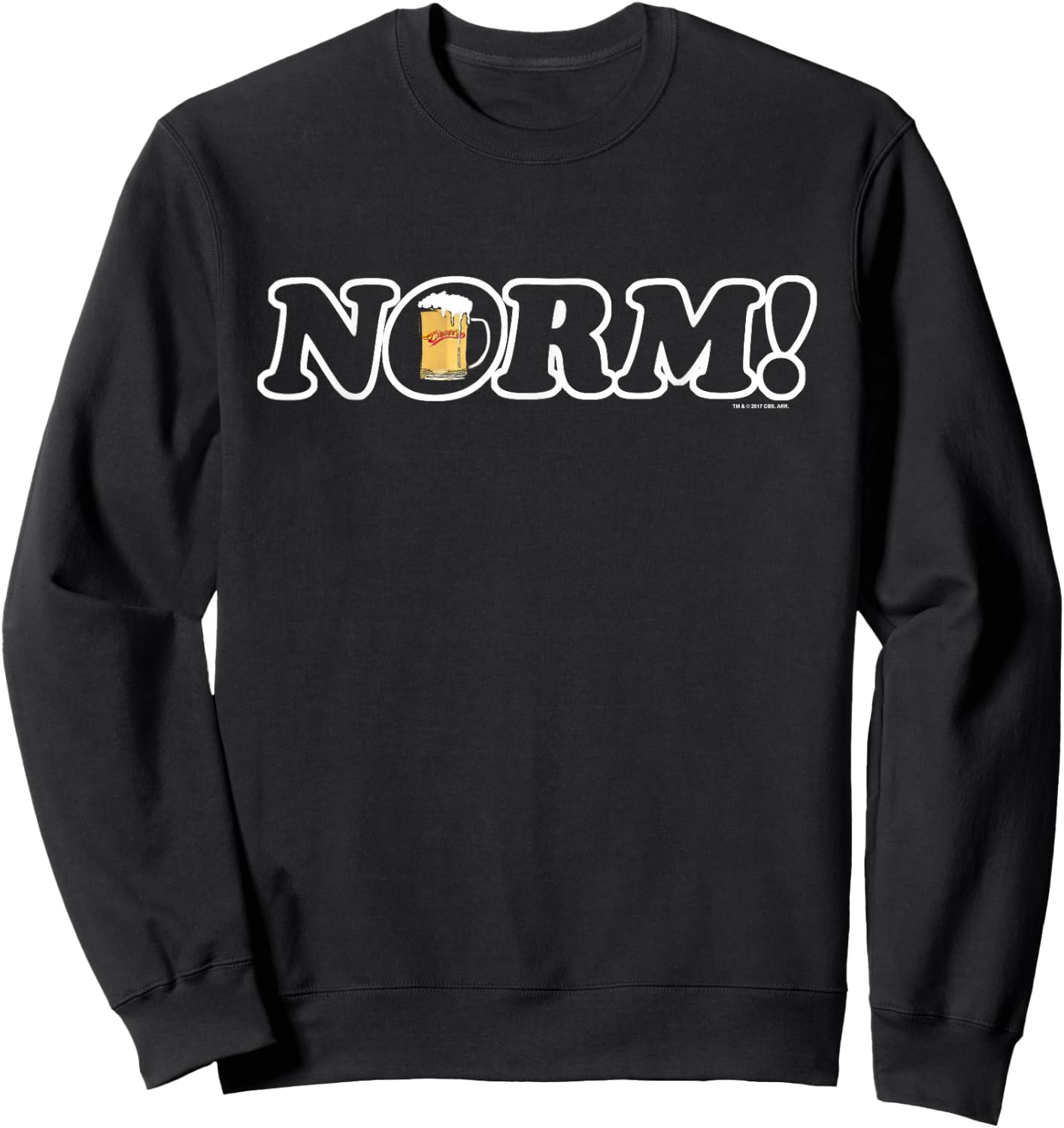 Cheers Norm! Sweatshirt - Sweatshirt | Black