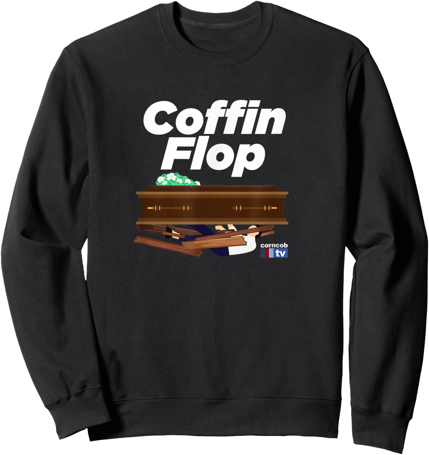 Coffin Flop Sweatshirt - Sweatshirt | Black