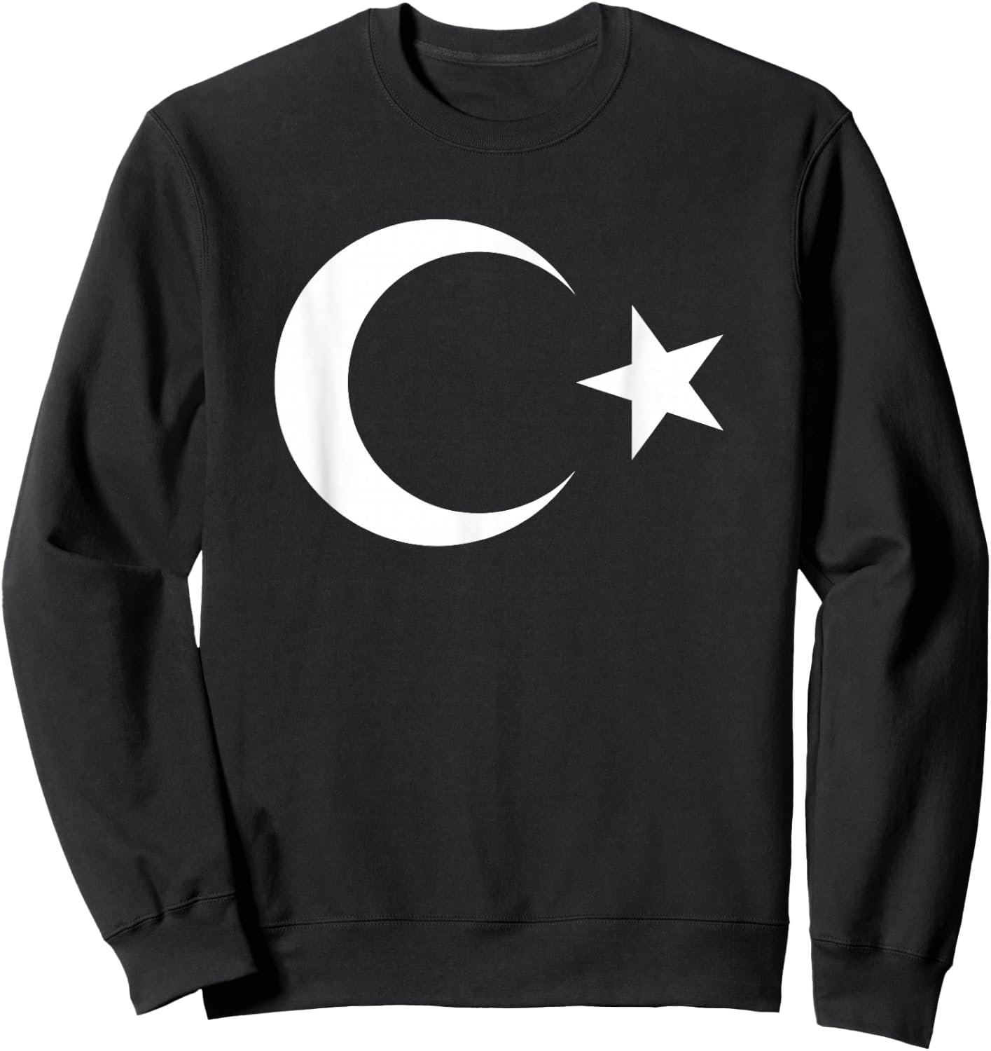 Turkish Flag Sweatshirt - Sweatshirt | Black