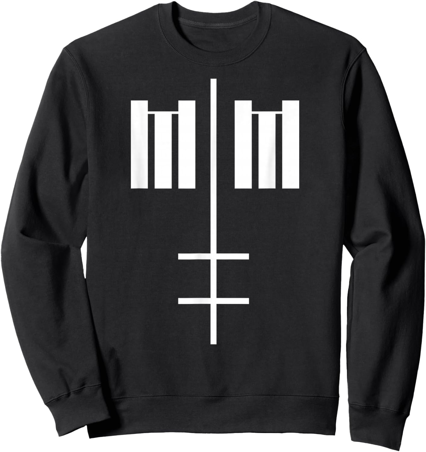 Marilyn Manson – MM Cross Sweatshirt - Sweatshirt | Black