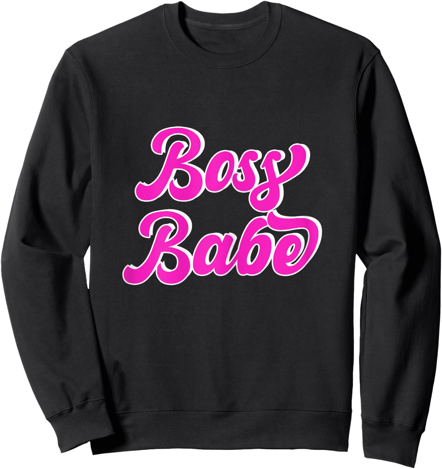 Boss Babe General Manager Director Chef Leader Management Sweatshirt - Sweatshirt | Black