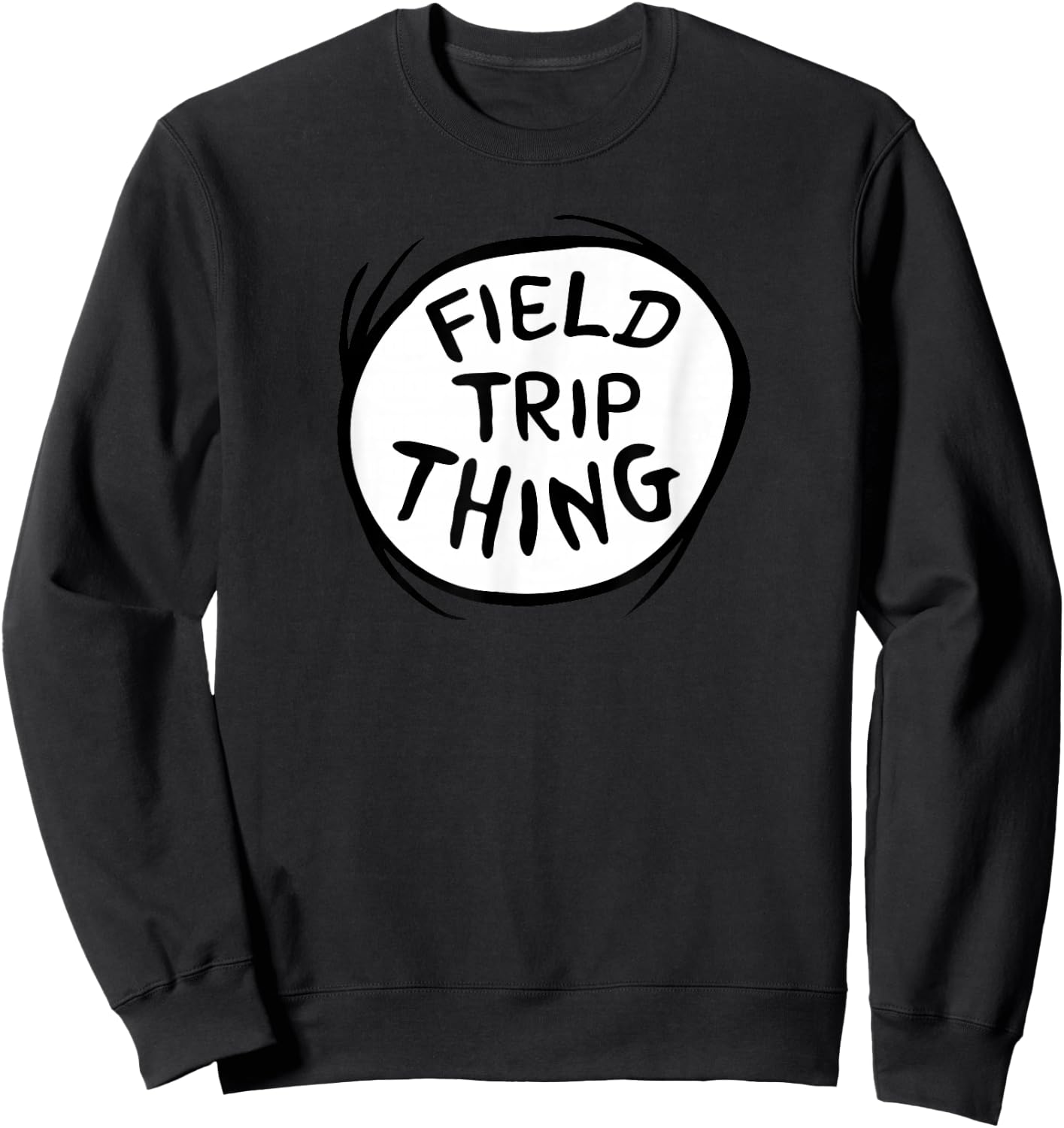 Dr. Seuss Field Trip Thing Sweatshirt - Sweatshirt | Black
