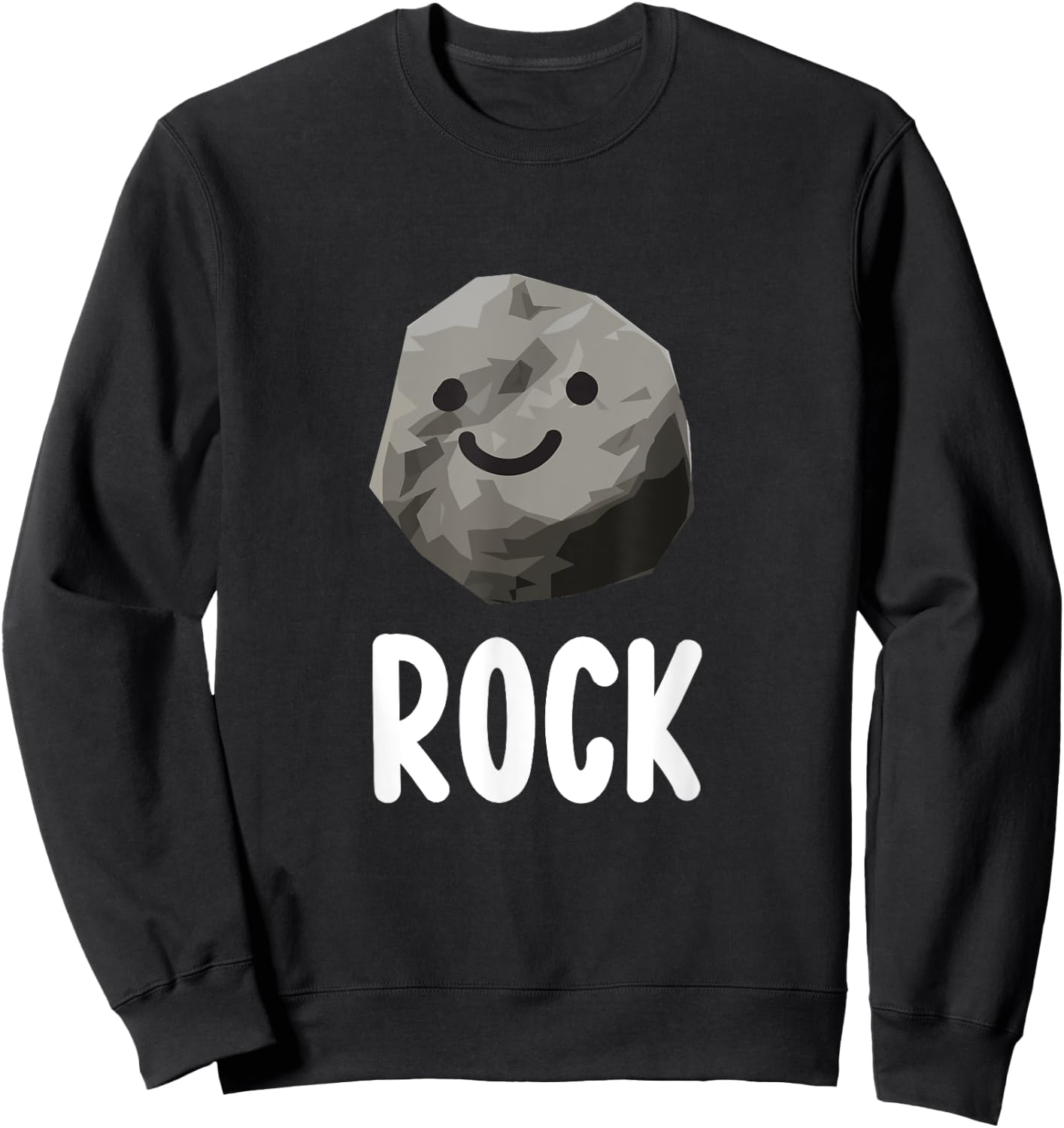 Funny Matching Shirt Rock Paper Scissors Costume Adult Kids Sweatshirt - Sweatshirt | Black