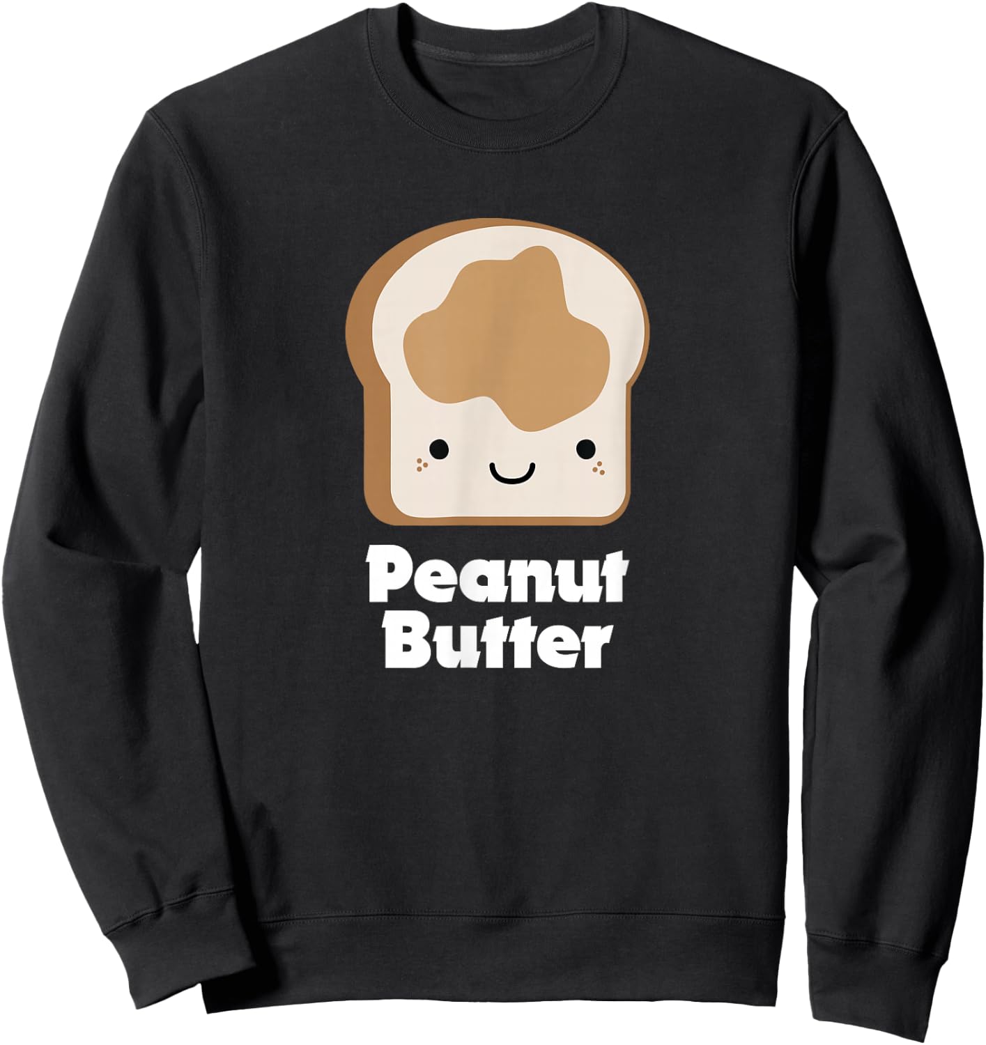 MATCHING SET Peanut Butter and Jelly Couples Friend Shirt Sweatshirt - Sweatshirt | Black