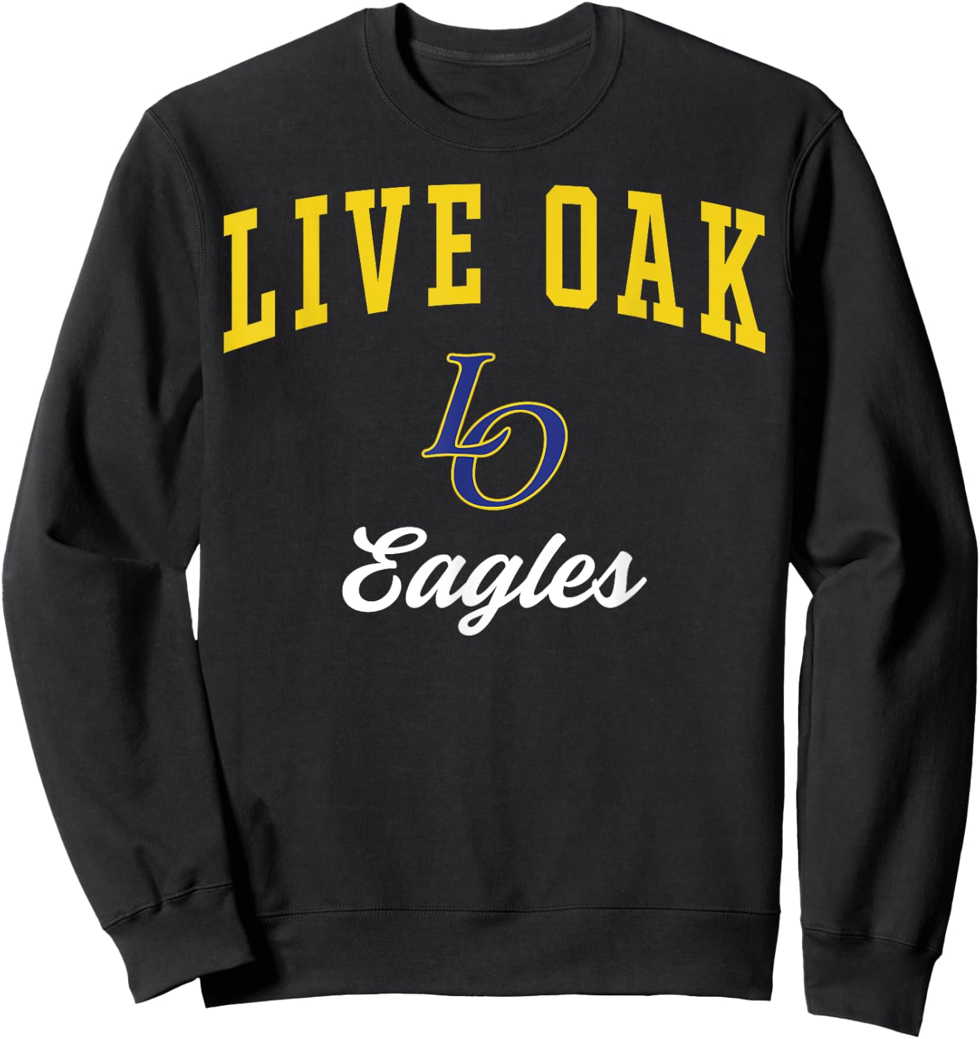Live Oak High School Eagles C3 Sweatshirt - Sweatshirt | Black