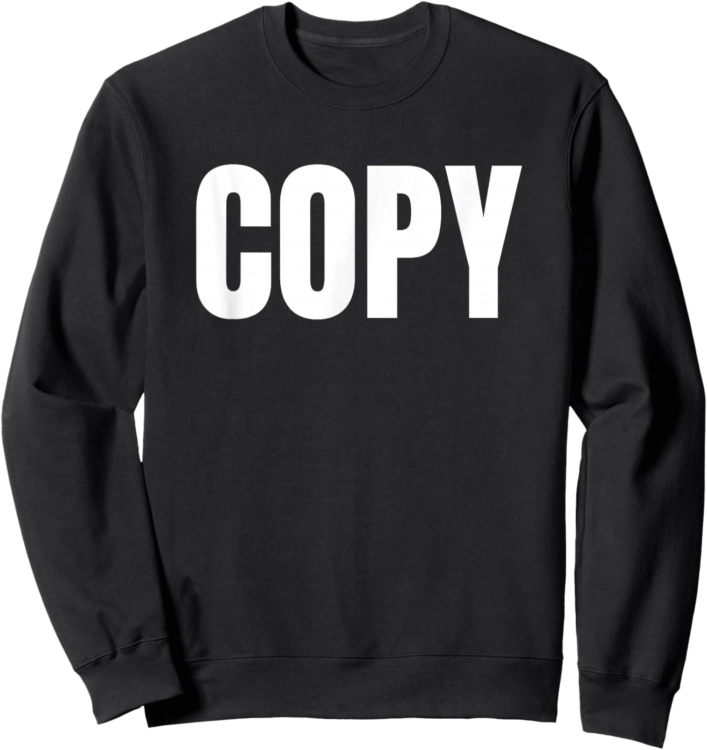 Copy and Paste Matching Partners and Twin Siblings Sweatshirt - Sweatshirt | Black