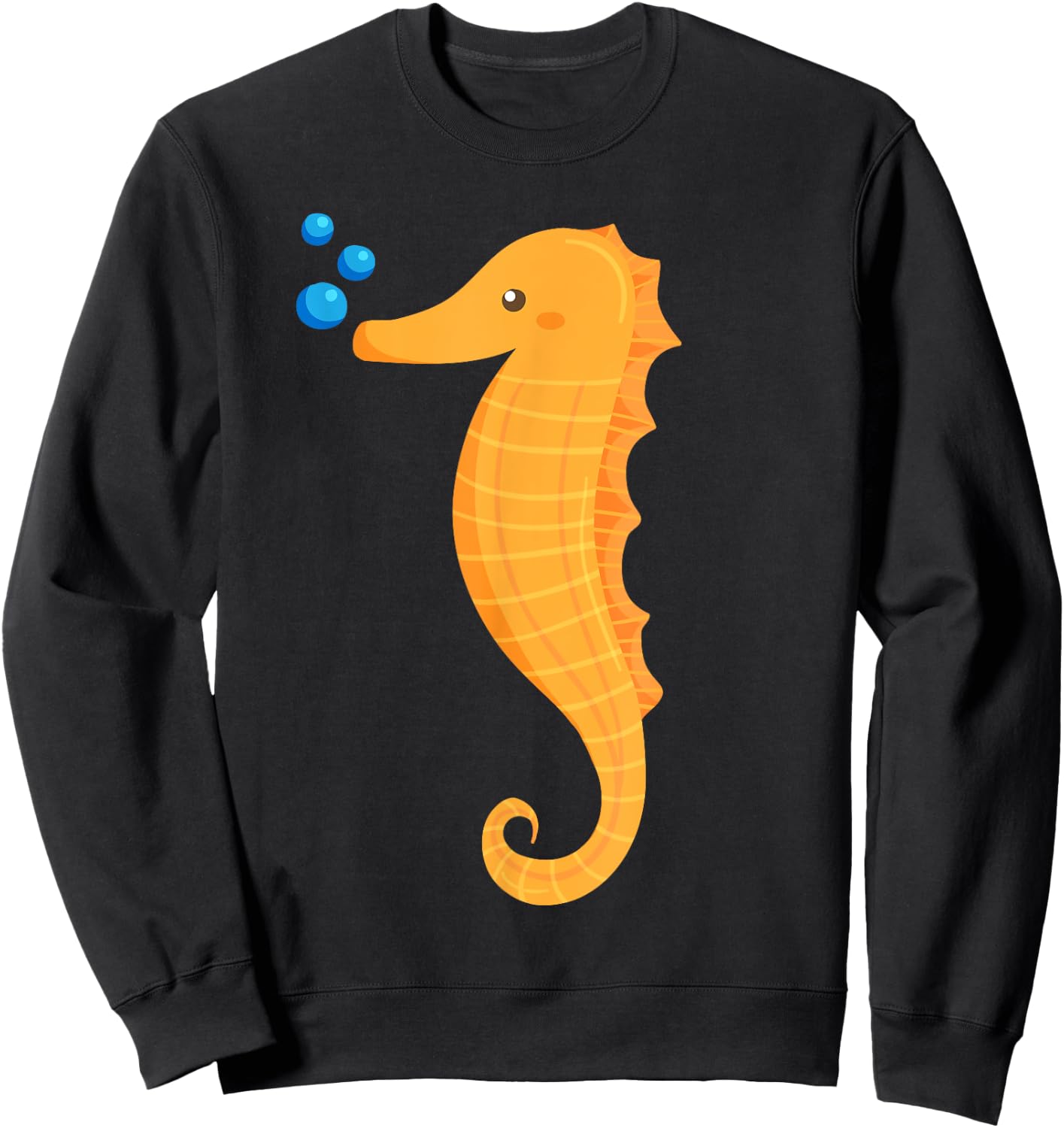 Kids Seahorse Boys and Girls SEAHORSE Sweatshirt - Sweatshirt | Black