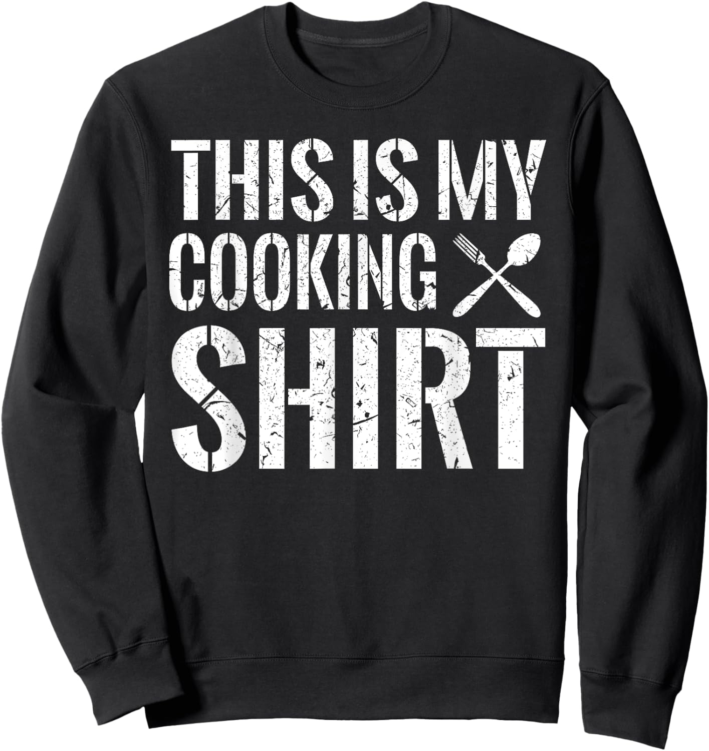 This Is My Cooking Cook Barbecus Foodies Chef Birthday Party Sweatshirt - Sweatshirt | Black
