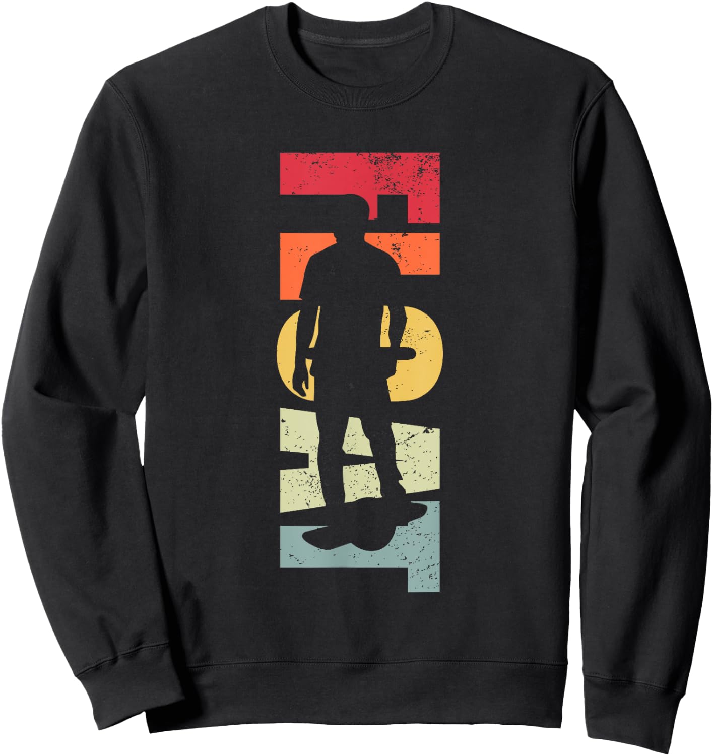 Float One Wheel Electric Skateboard Owner Women Kids Sweatshirt - Sweatshirt | Black