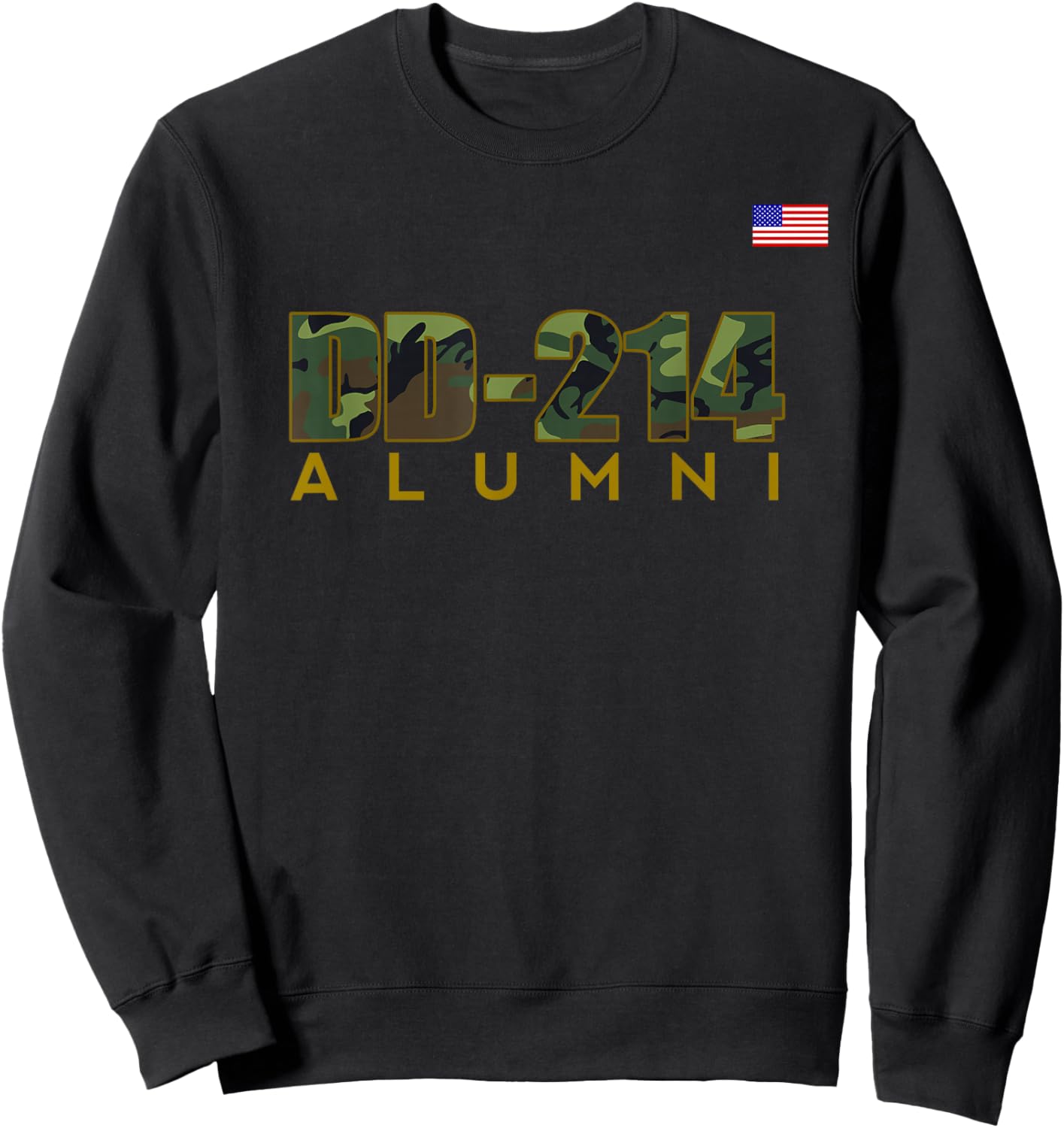 DD-214 Alumni - DD214 Sweatshirt - Sweatshirt | Black