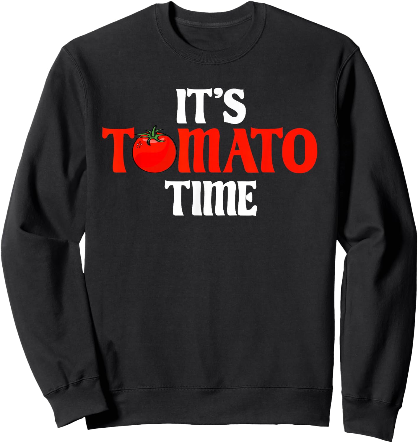 Tomatoes Vegetable Vegans Gardeners Vegetarian Gardening Sweatshirt - Sweatshirt | Black