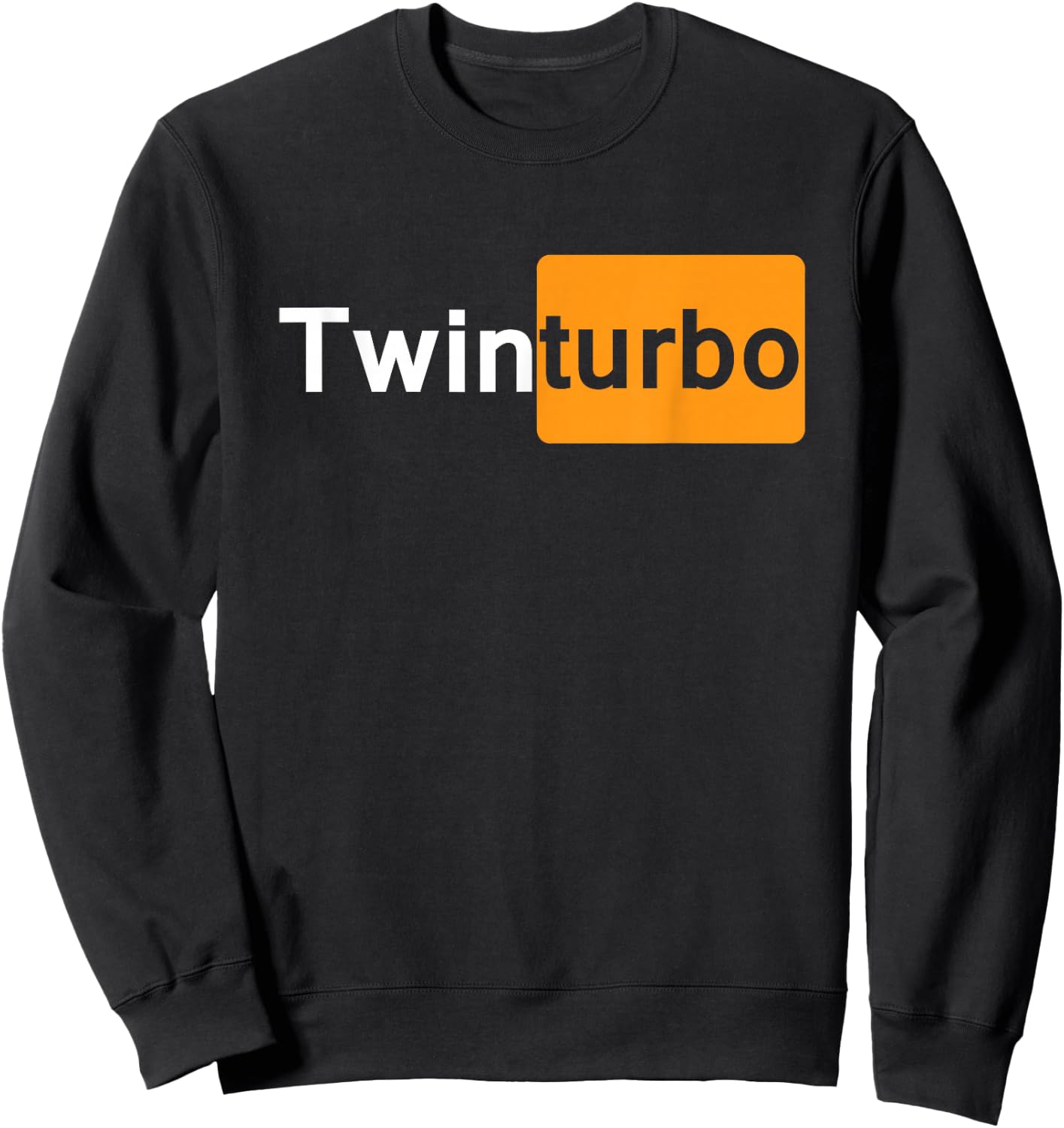 Twin Turbo Hub Diesel Truck Turbo Diesel Humour for Adults Sweatshirt - Sweatshirt | Black