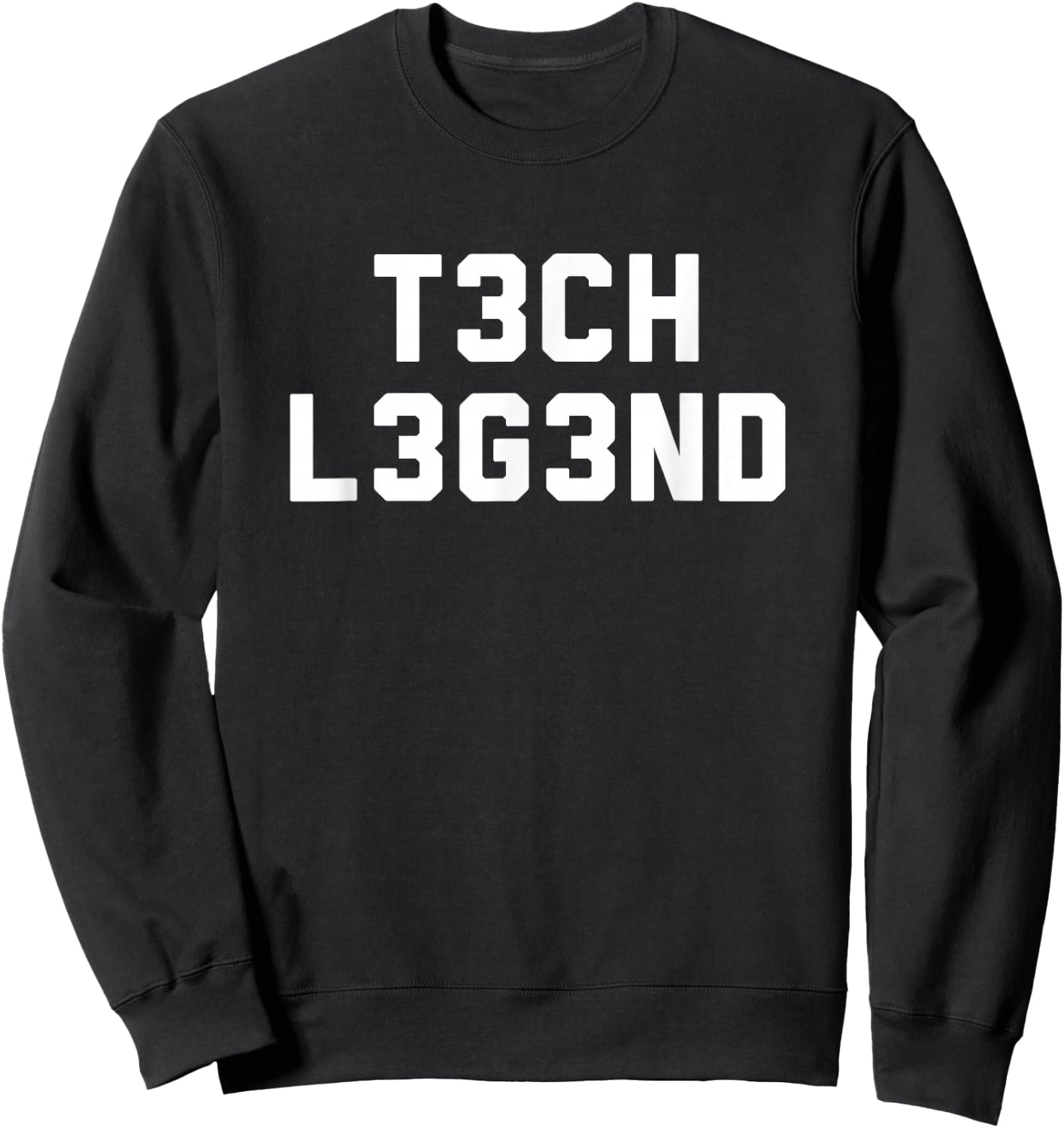 IT Tech Guy Gift Computer Enthusiast Techy Sweatshirt - Sweatshirt | Black