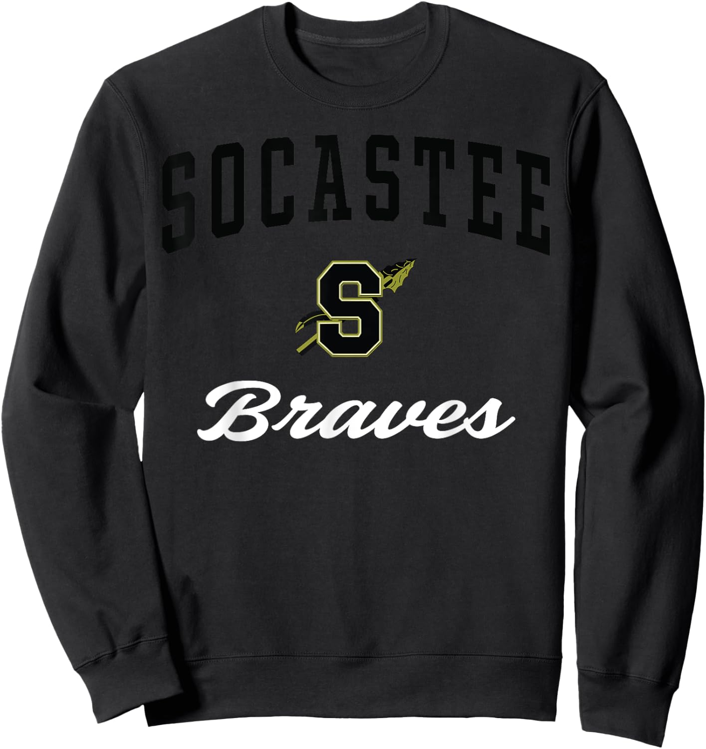 Socastee High School Braves C3 Sweatshirt - Sweatshirt | Black