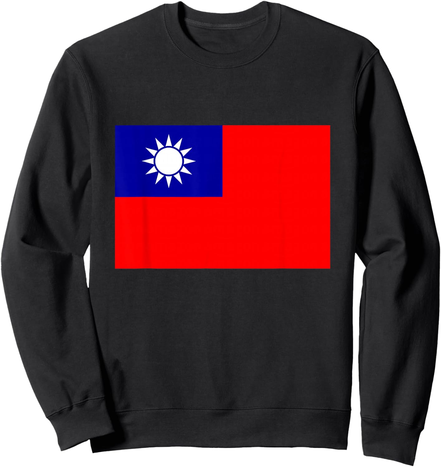 Flag of the Republic of China - Taiwan Sweatshirt - Sweatshirt | Black