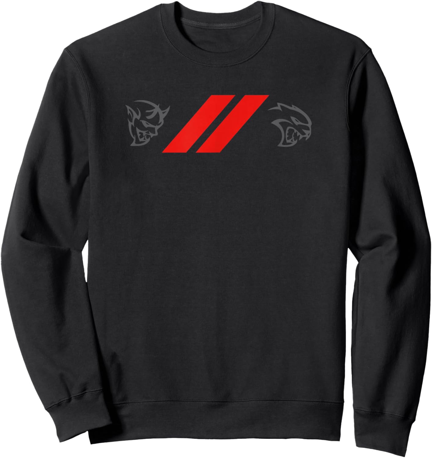 Dodge Demon // Hellcat Logo Sweatshirt - Sweatshirt | Black