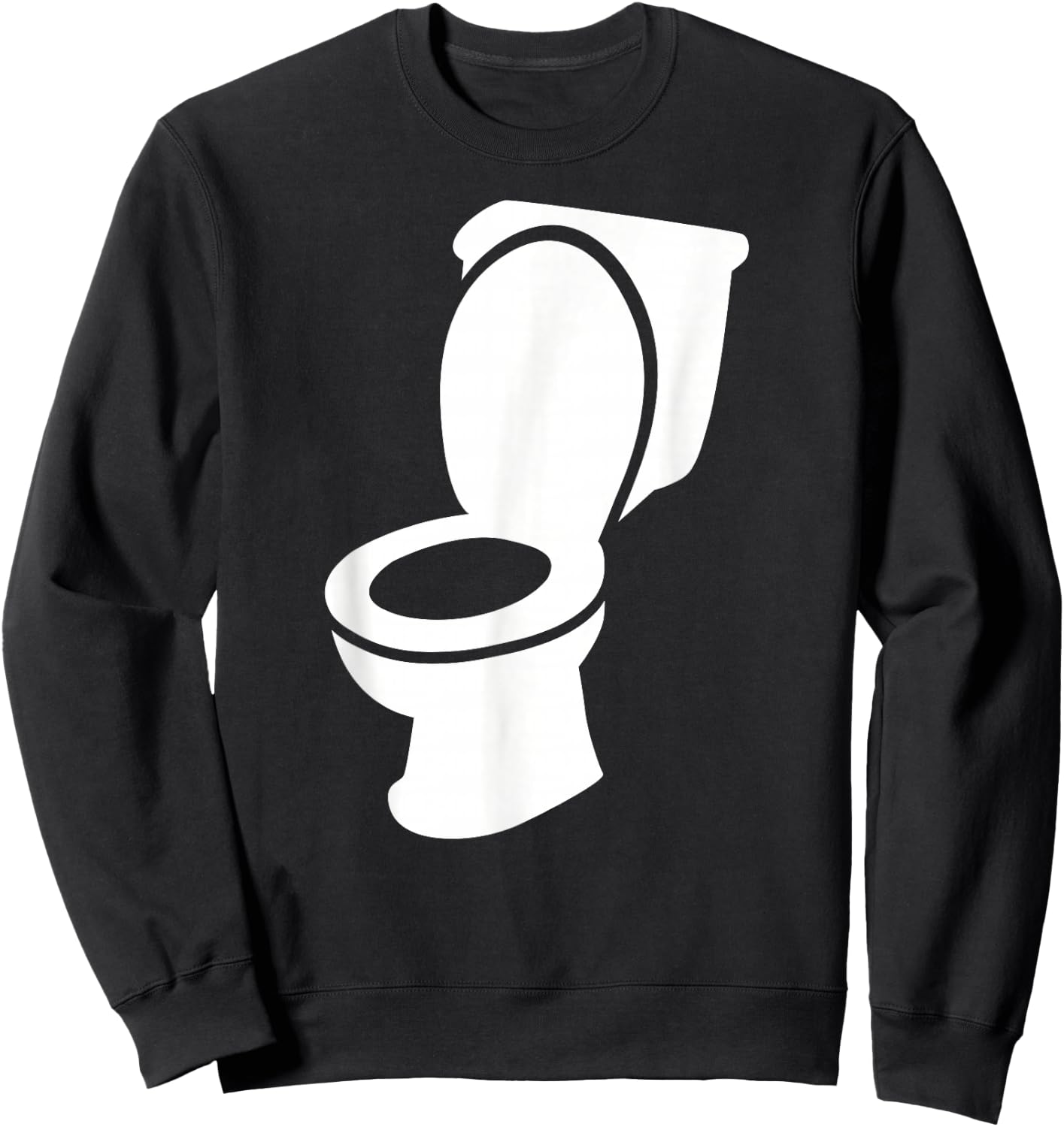 Toilet Sweatshirt - Sweatshirt | Black