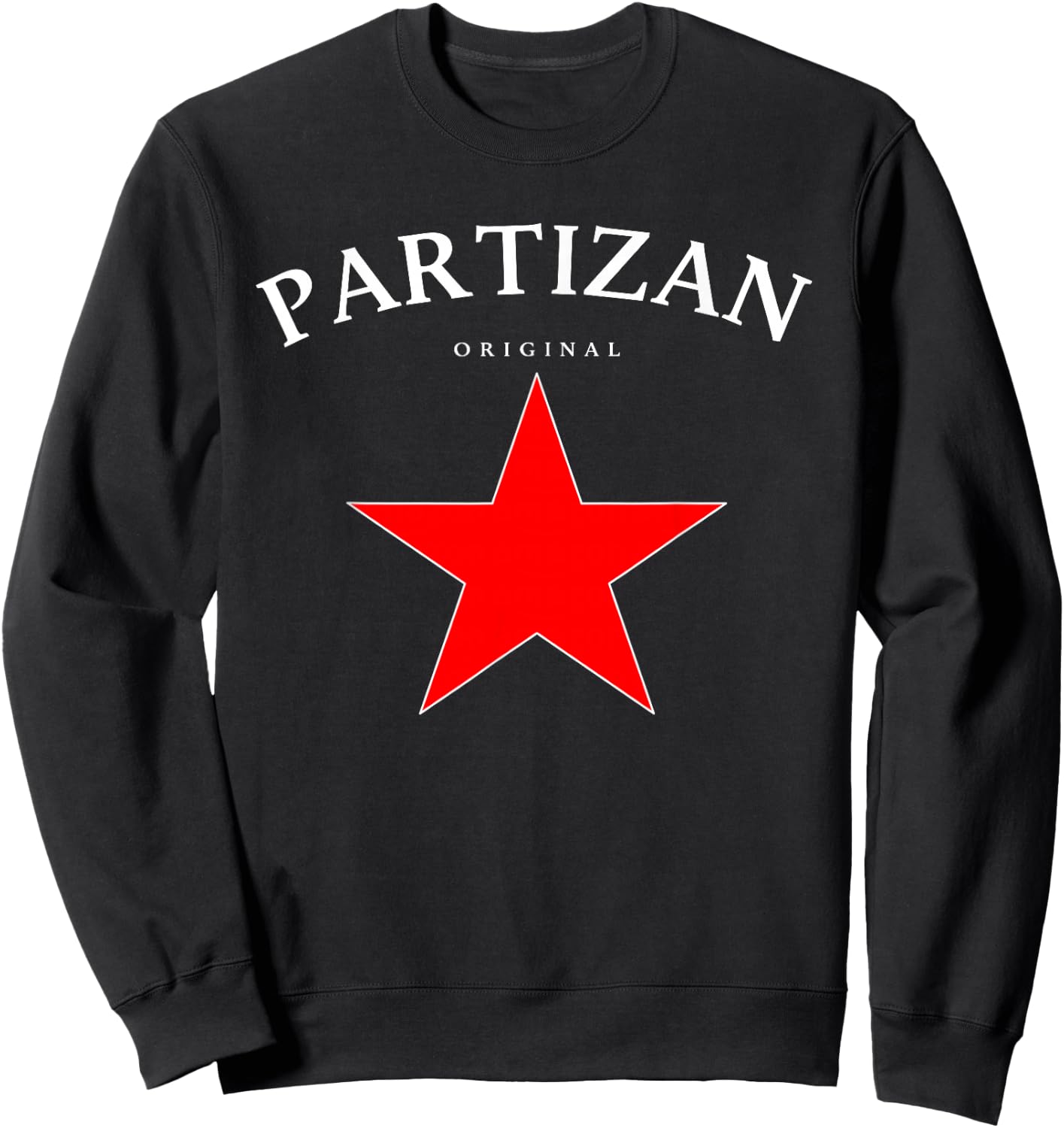 Partizan Red Star Serbia Belgrade Serbia Belgrade Sweatshirt - Sweatshirt | Black