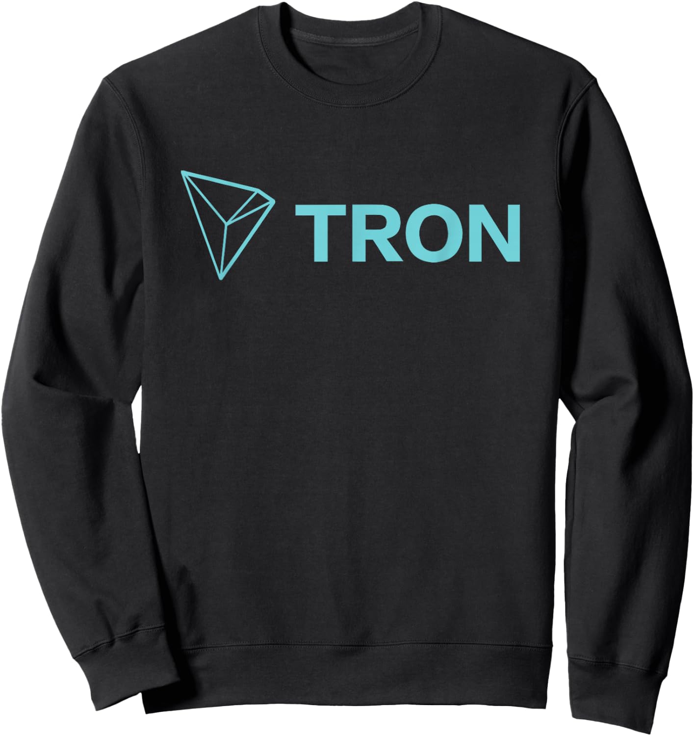 Tron Cryptocurrency - TRX Sweatshirt - Sweatshirt | Black