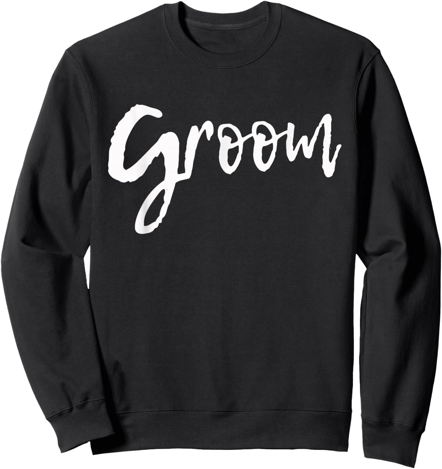 Matching Groom for Bride and Groom Sweatshirt - Sweatshirt | Black