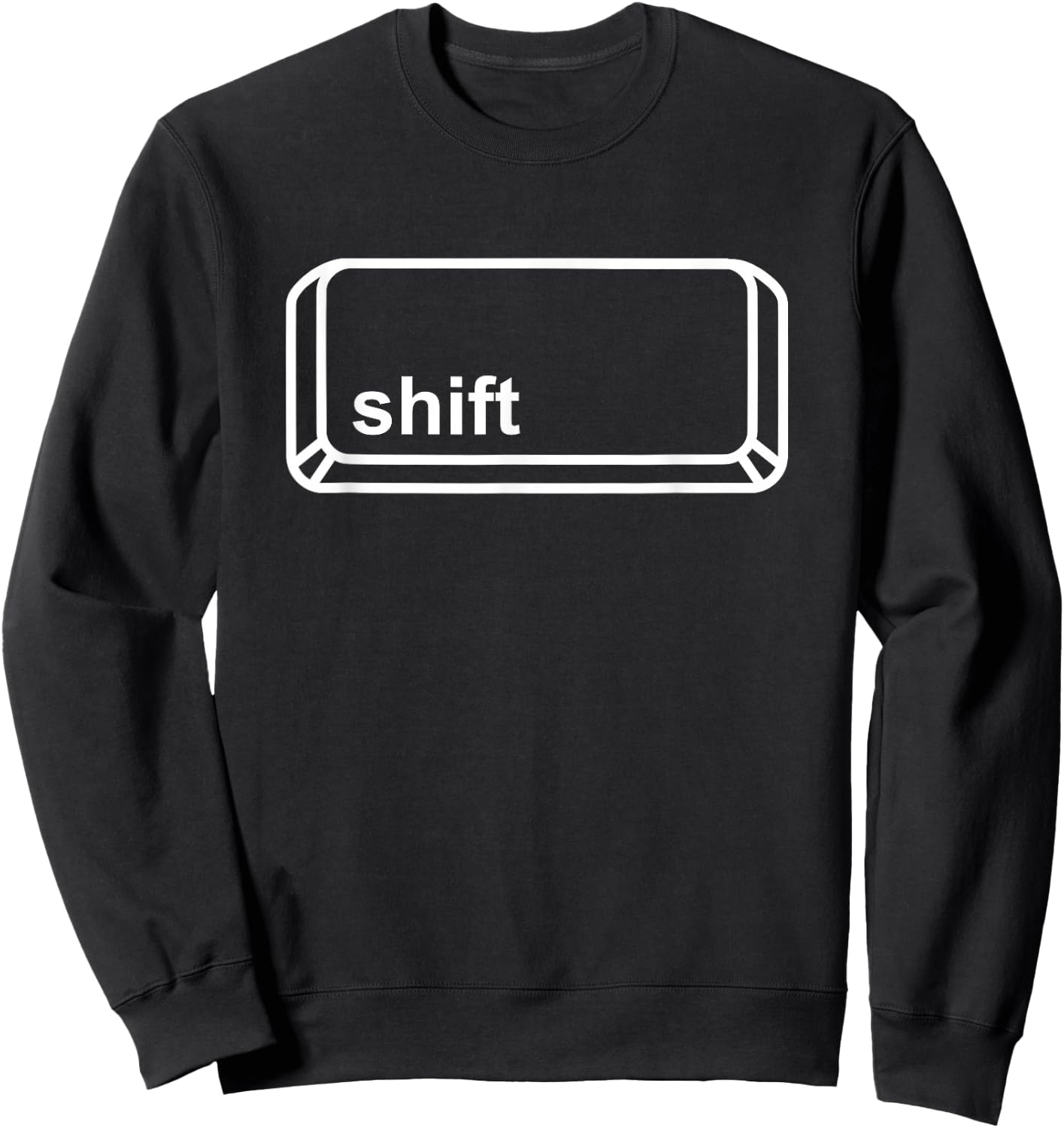 Shift Button Computer Key Halloween Group Costume Dark Sweatshirt - Sweatshirt | Black