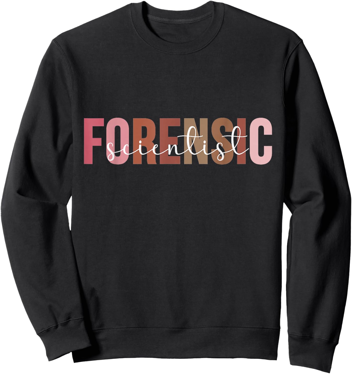 Boho Forensic Scientist Forensic Science Sweatshirt - Sweatshirt | Black