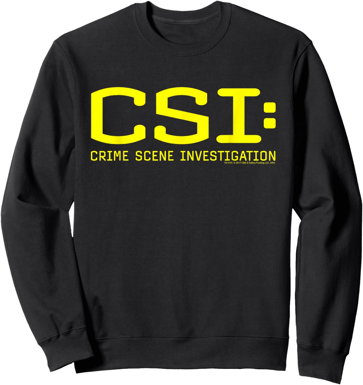 CSI Logo Sweatshirt - Sweatshirt | Black