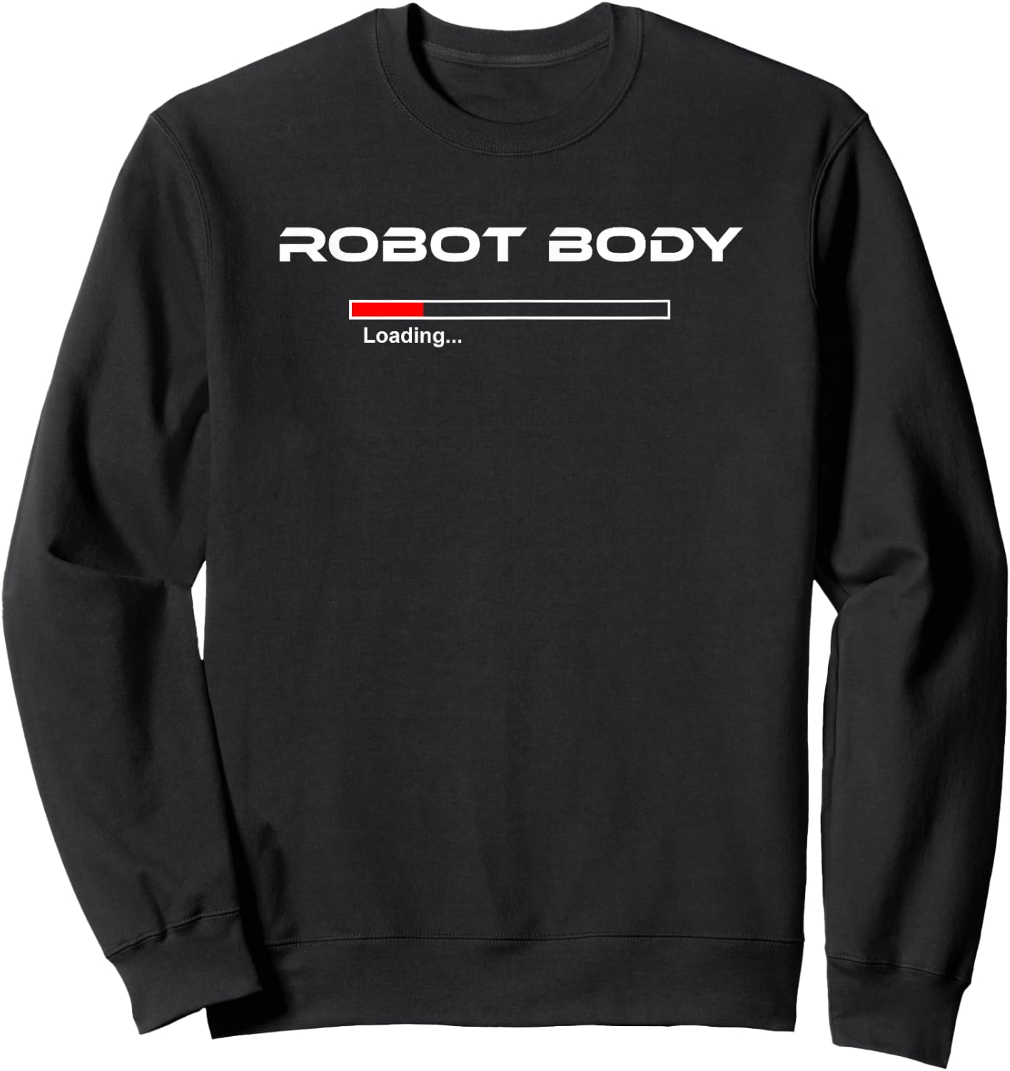 Robot body loading Sweatshirt - Sweatshirt | Black