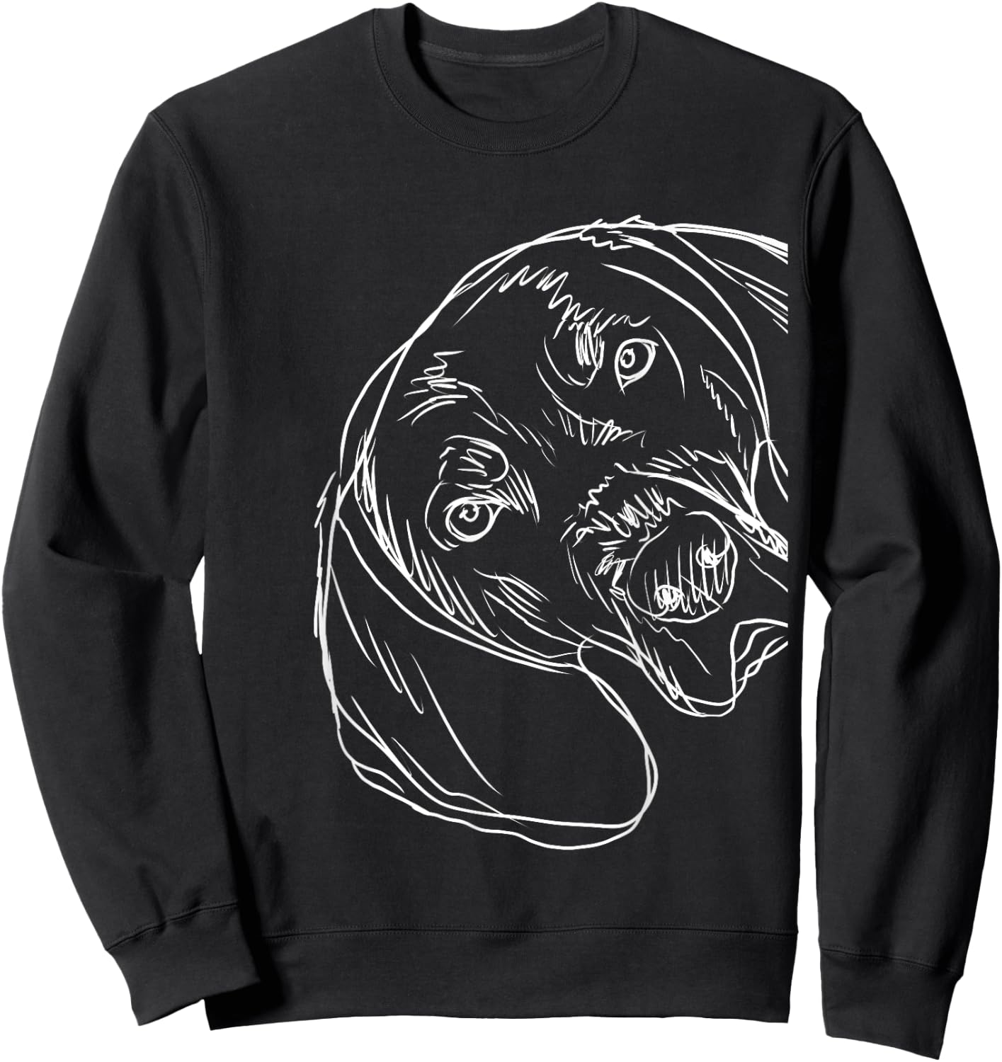 Funy Dog Bluetick Coonhound Sweatshirt - Sweatshirt | Black
