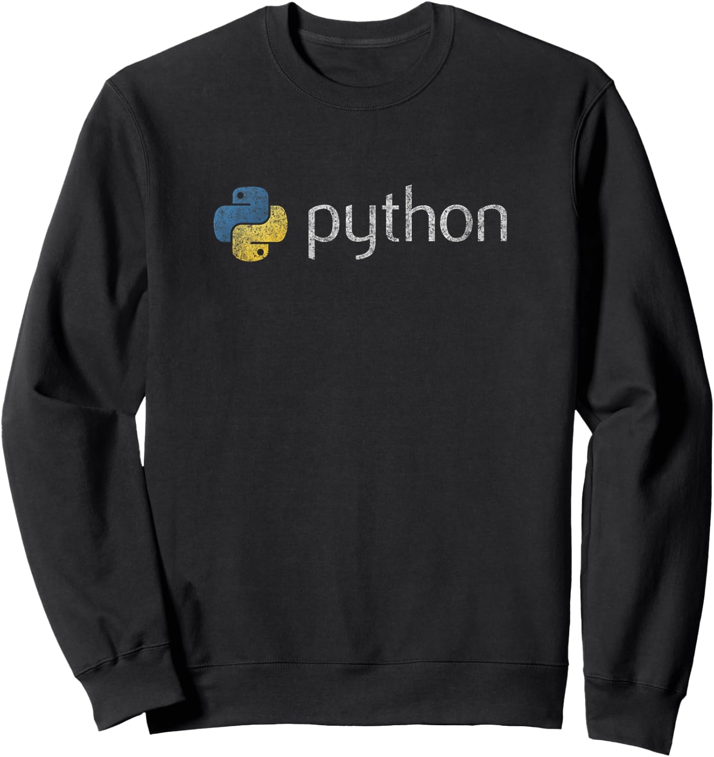 Python - Simple Syntax Programming Language for Developers Sweatshirt - Sweatshirt | Black