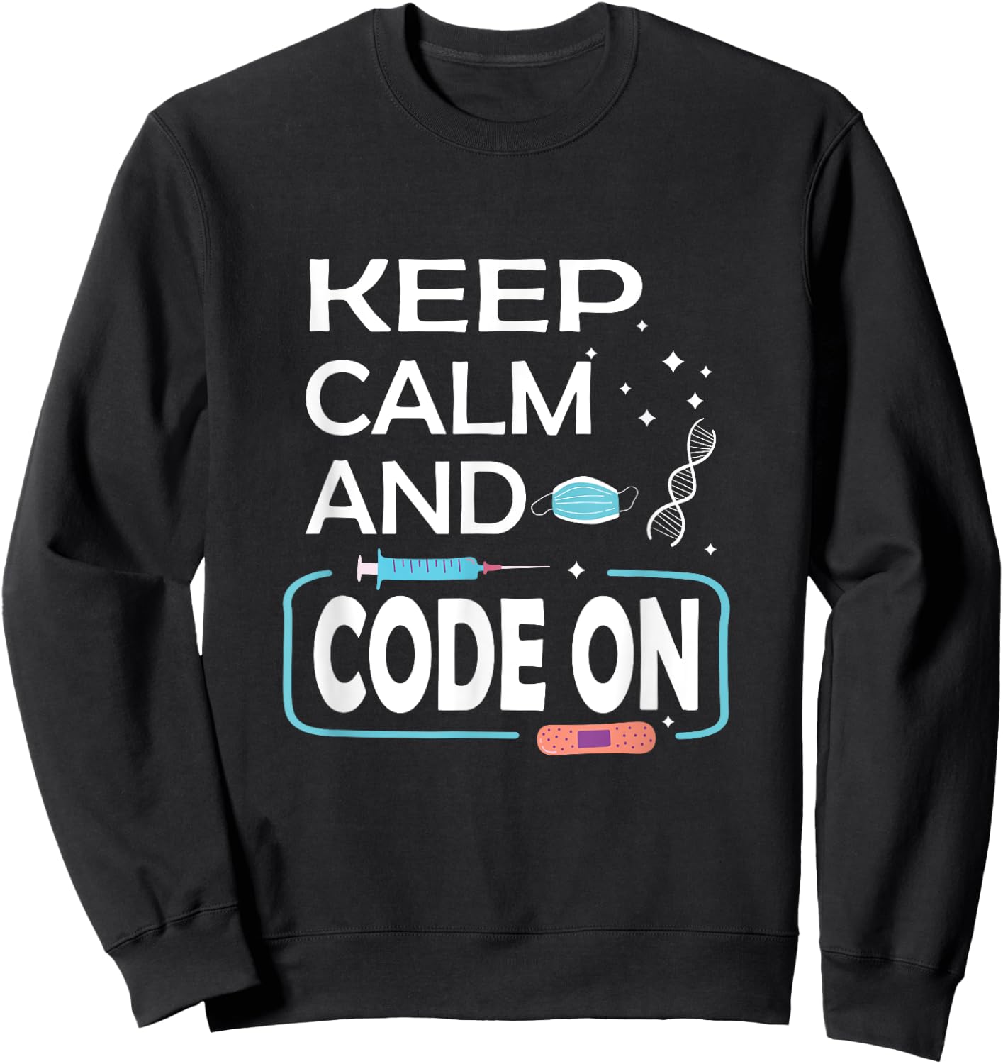 Medical Coding Medical Billing Clinical Coder Sweatshirt - Sweatshirt | Black