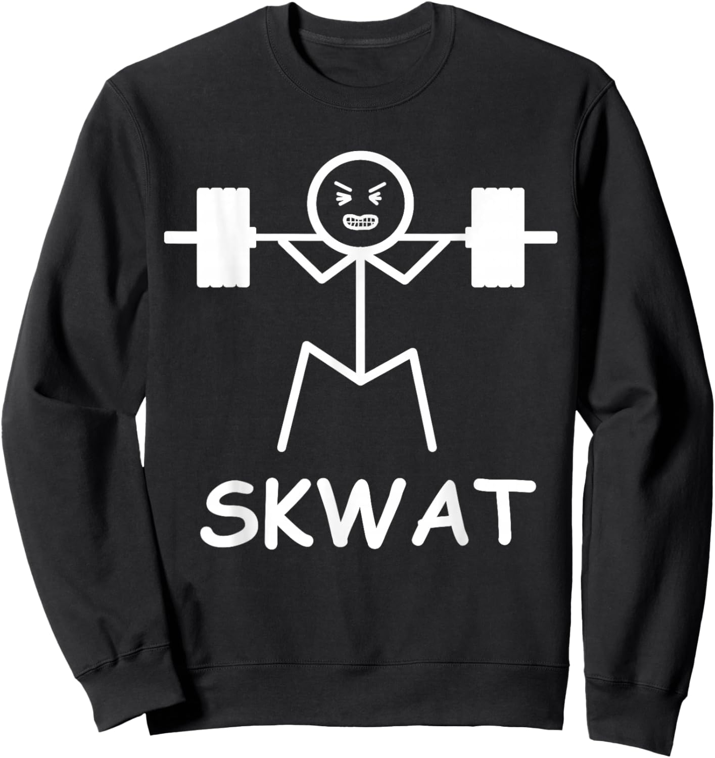 Skwat - Squat heavy Sweatshirt - Sweatshirt | Black