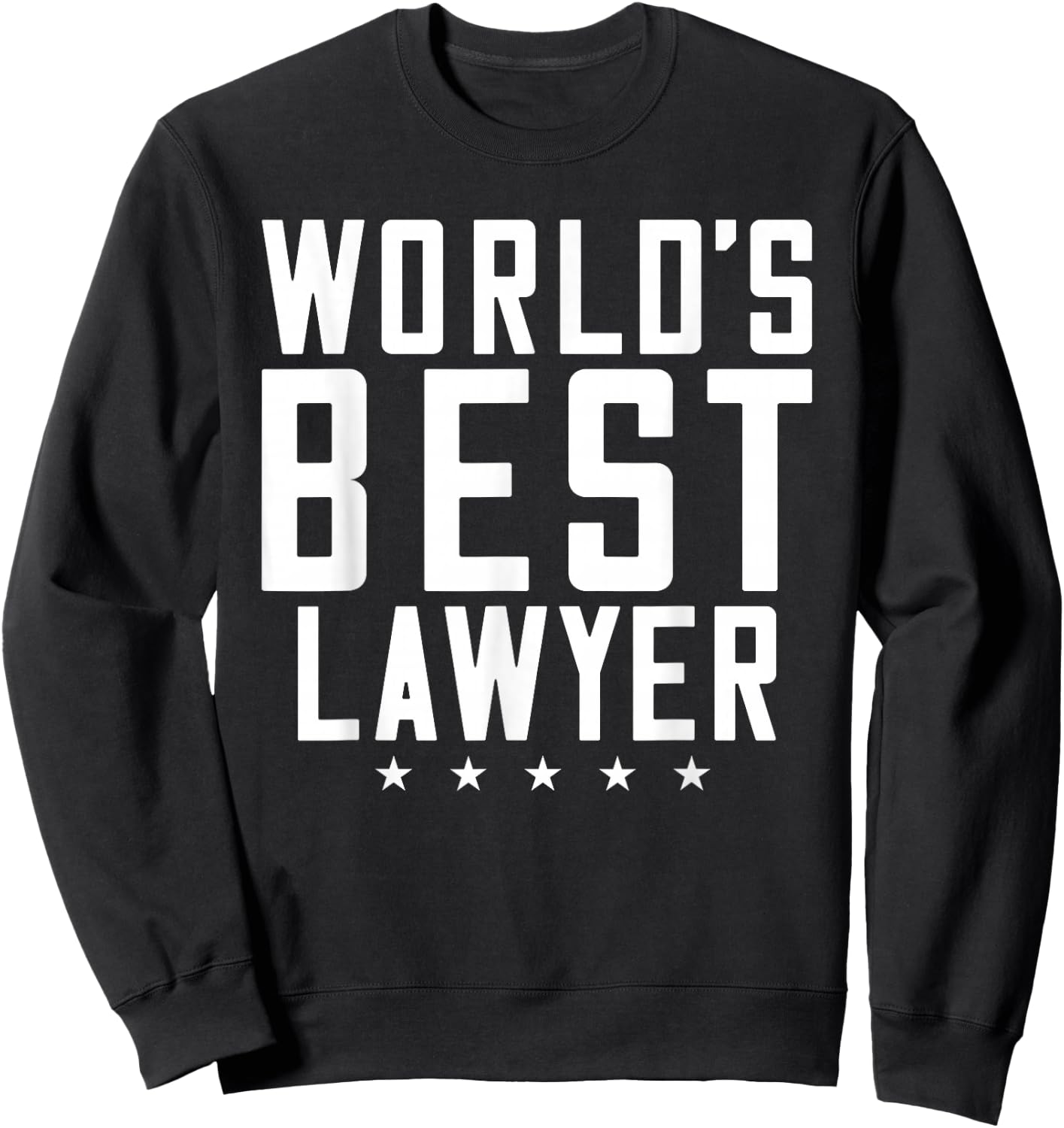 World´s best Lawyer Sweatshirt - Sweatshirt | Black