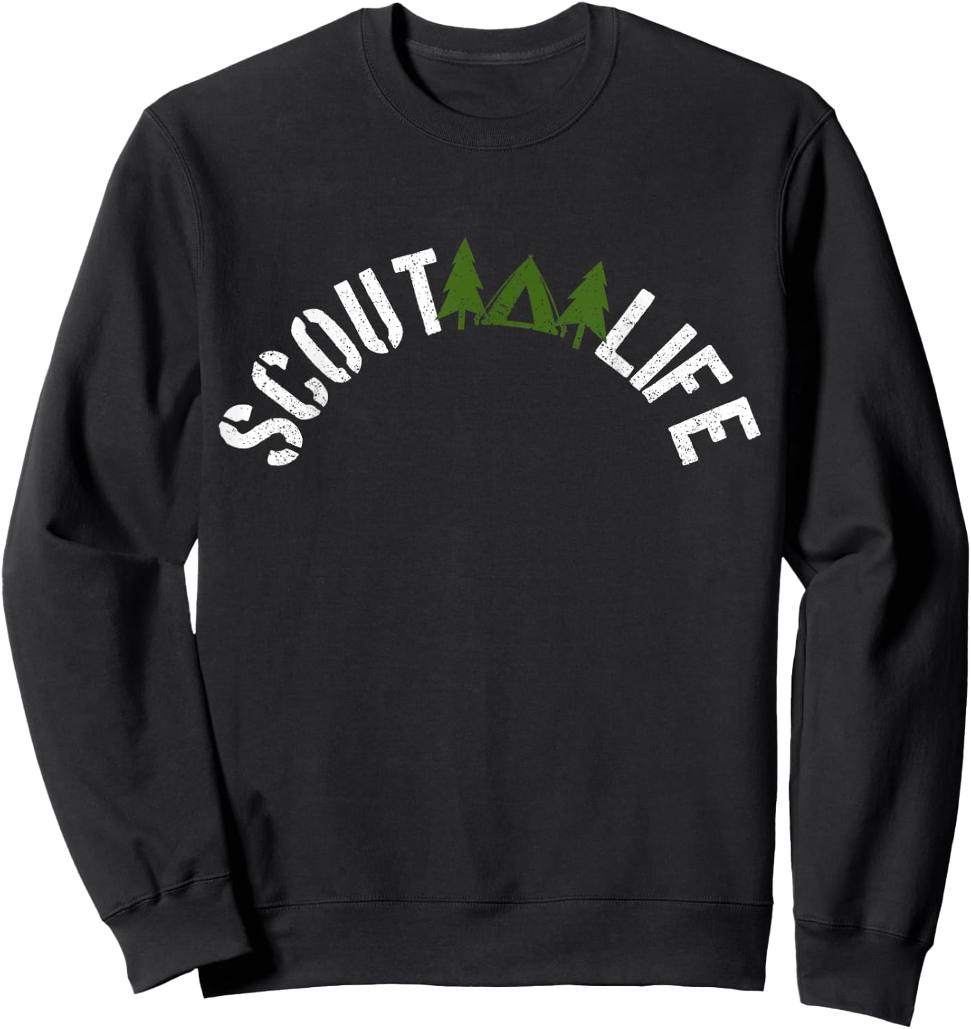 Scout Life - Scouting Outdoor Camping Nature Gift Sweatshirt - Sweatshirt | Black