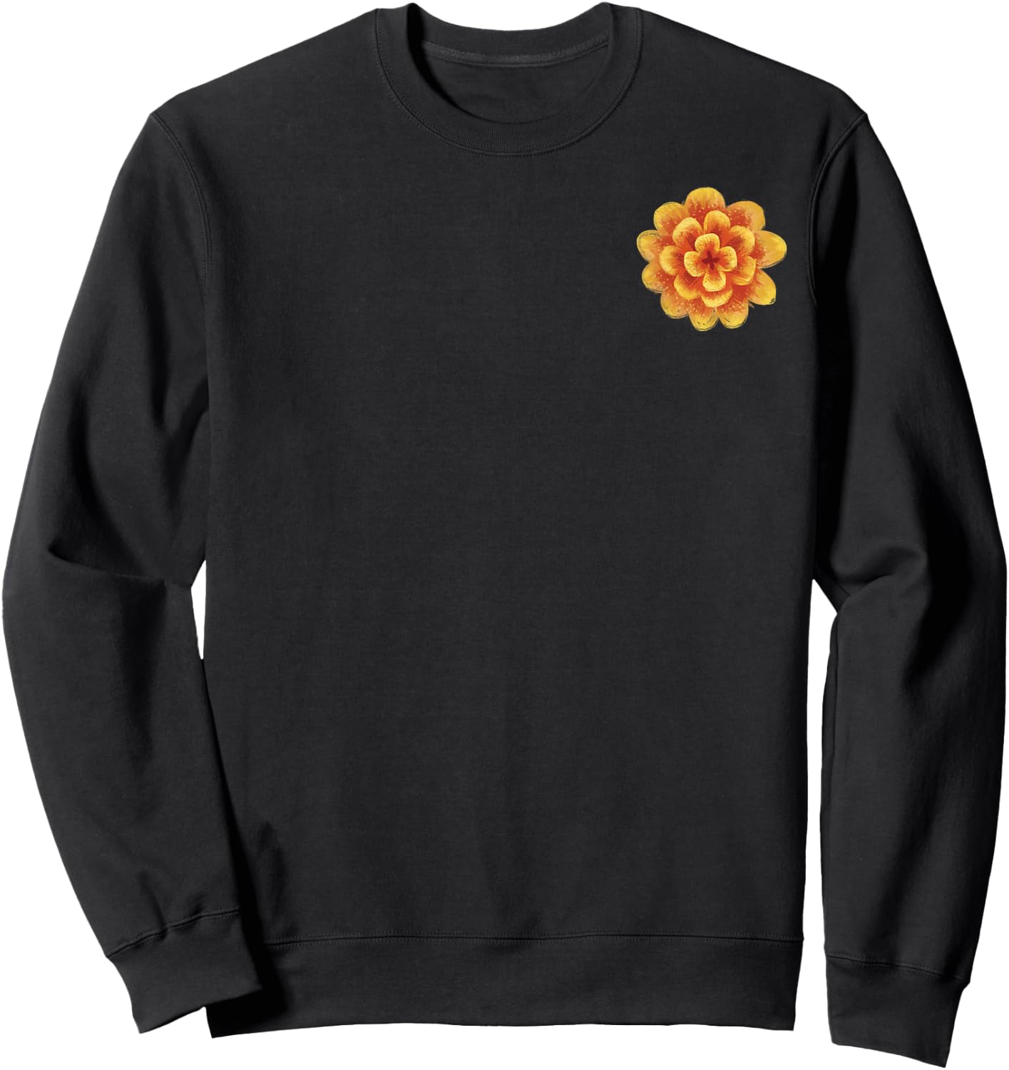 Disney Pixar Coco Marigold Pocket Seize Your Moment Back Sweatshirt - Sweatshirt | Black