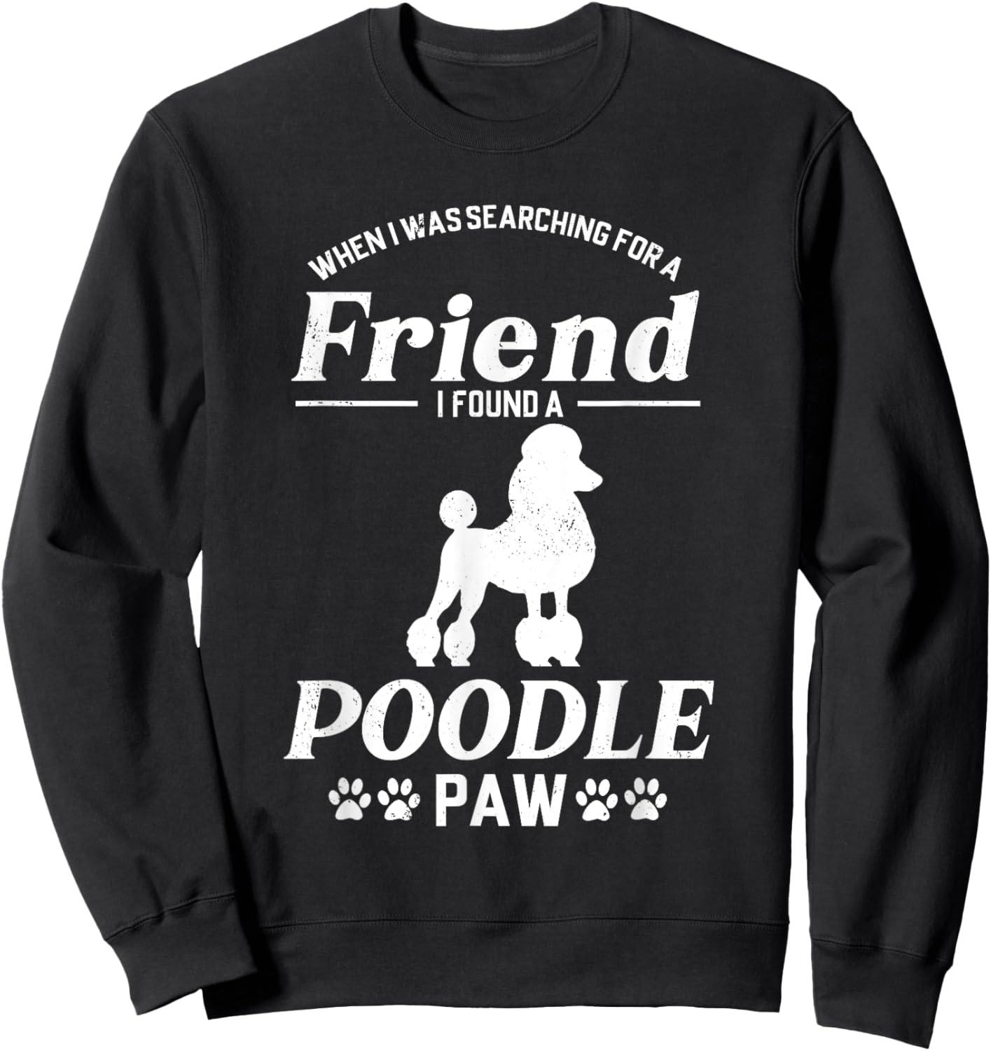Poodle Shirt Men Women Poodle Dog Mom Gift Sweatshirt - Sweatshirt | Black