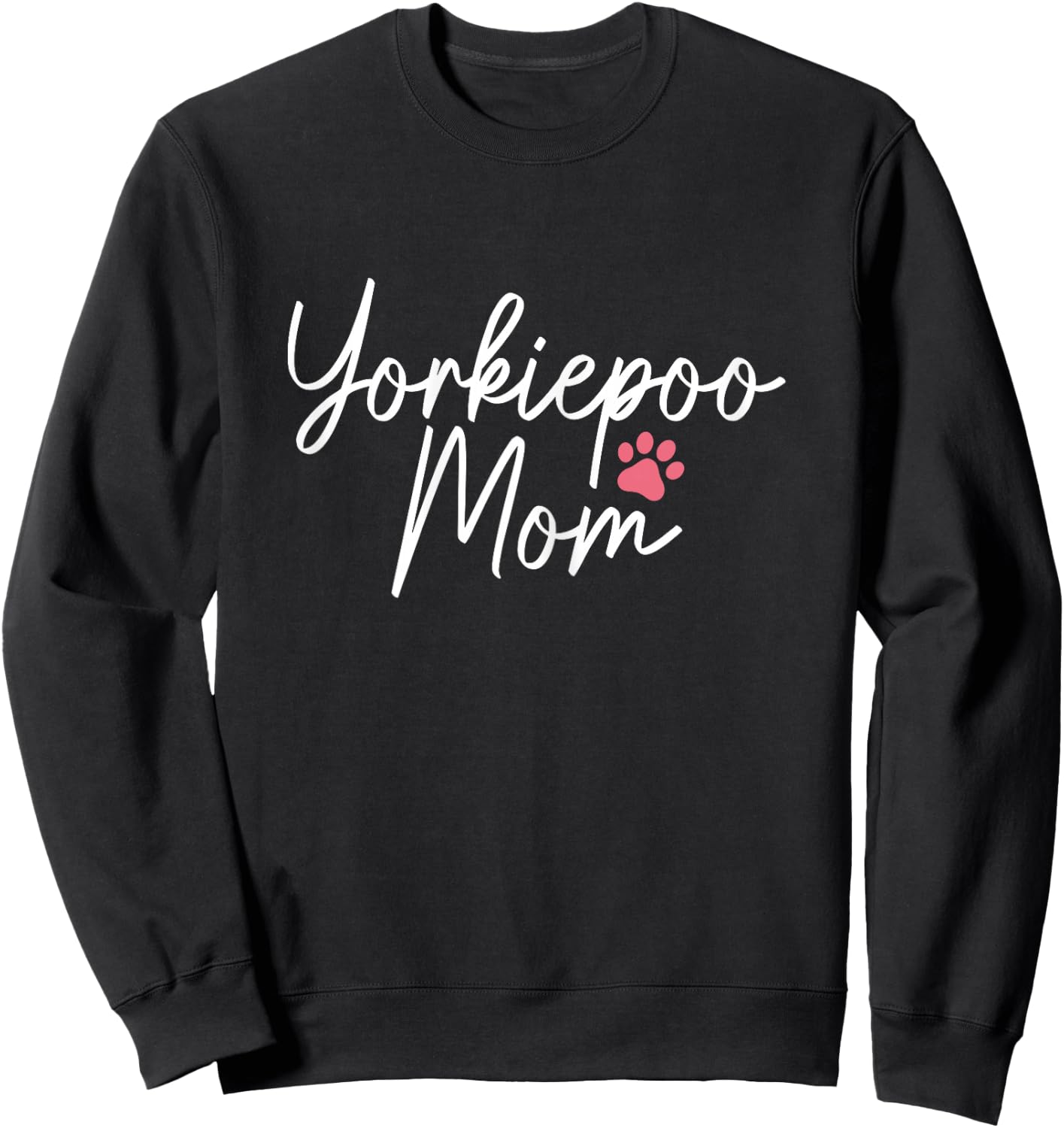 Yorkiepoo Mom Dog Owner Yorkiepoo Mama Sweatshirt - Sweatshirt | Black