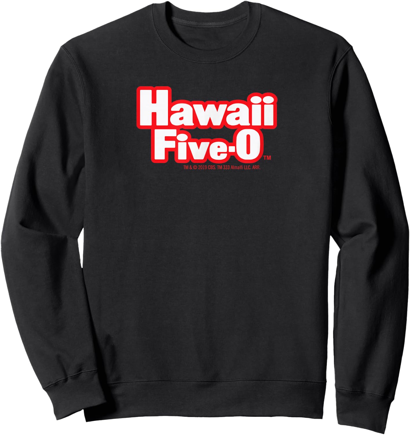 Hawaii Five-0 Retro Logo Sweatshirt - Sweatshirt | Black